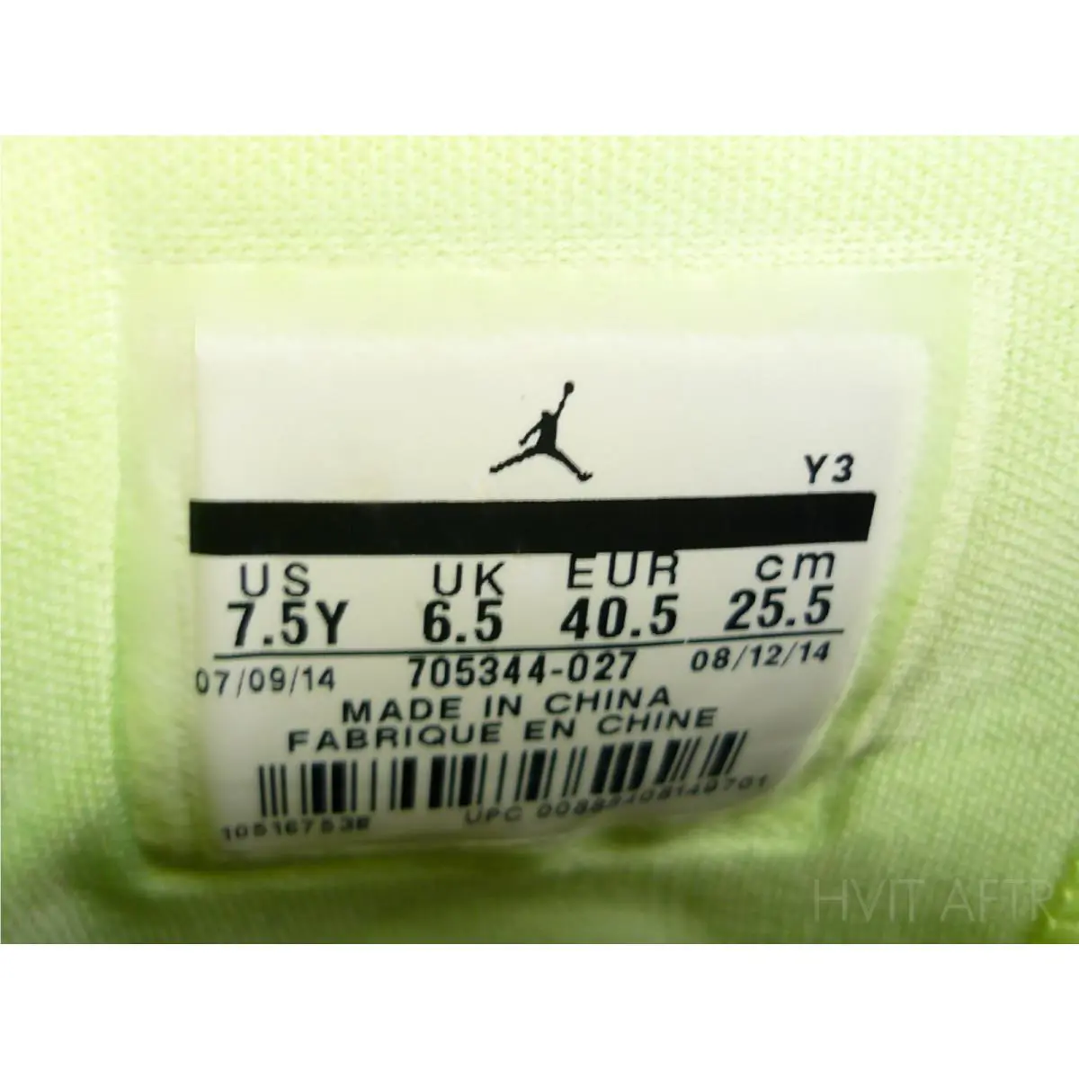 Nike shoes - Air Jordan 4 Retro - Air Retro - 705344-027 - Black/Fuschia Flash/Liquid Lime/White (UPC: 888408149701) 8