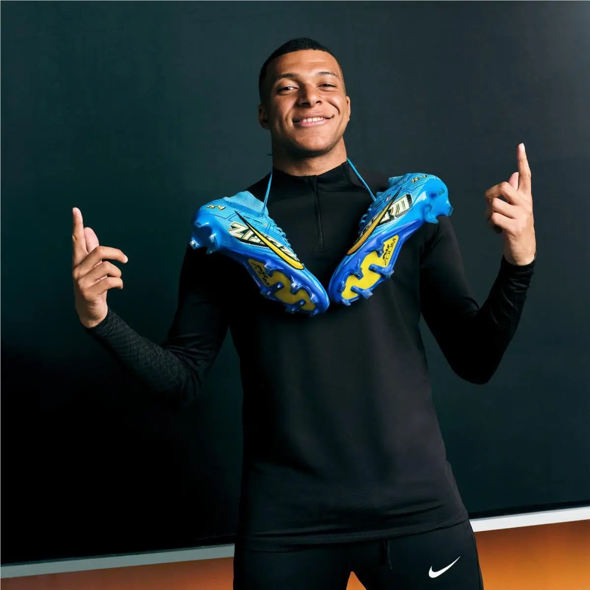Nike shoes - Nike Zoom Superfly 9 Elite KM FG - DO9342-400 - Blue 5