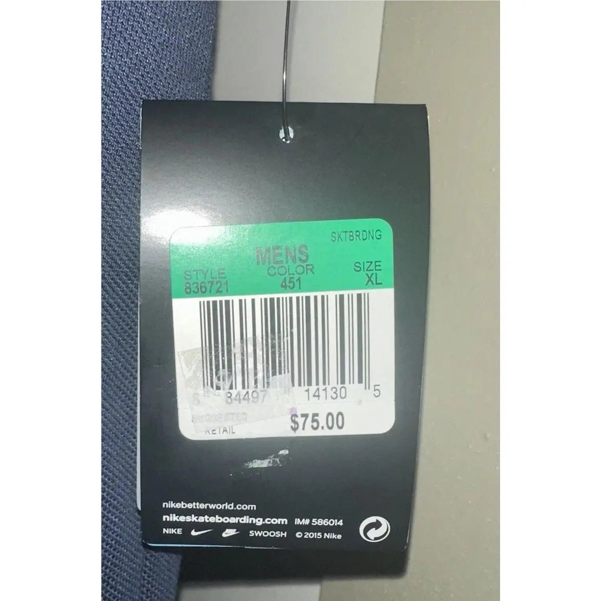 Nike clothing - Skateboarding - Skateboarding - 836721 - Blue 5