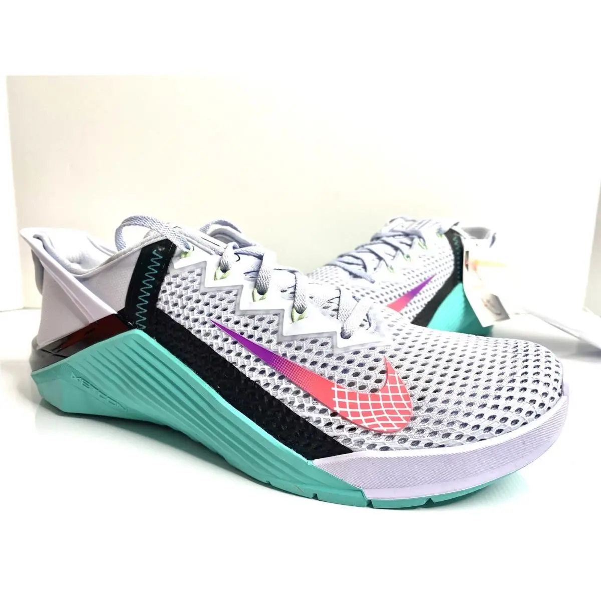 Nike shoes - Nike Metcon 6 Flyease - Metcon Flyease - DB3794-020 - Football Grey/Flash Crimson 0
