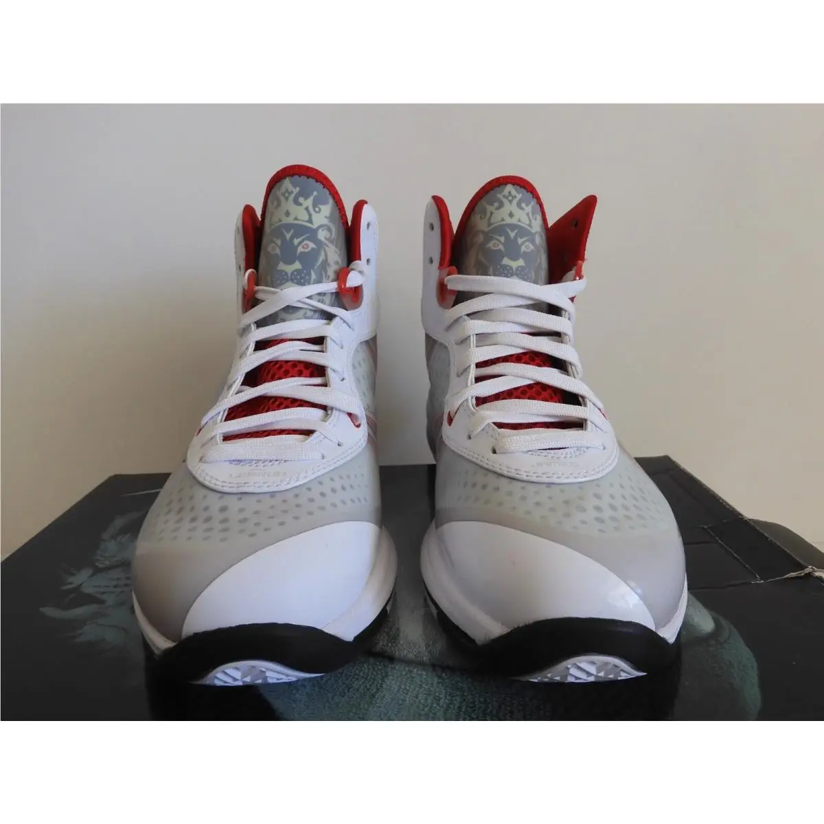 Nike shoes - Nike LeBron 8 - LeBron - 429676-100 - White (UPC: 883212249579) 1