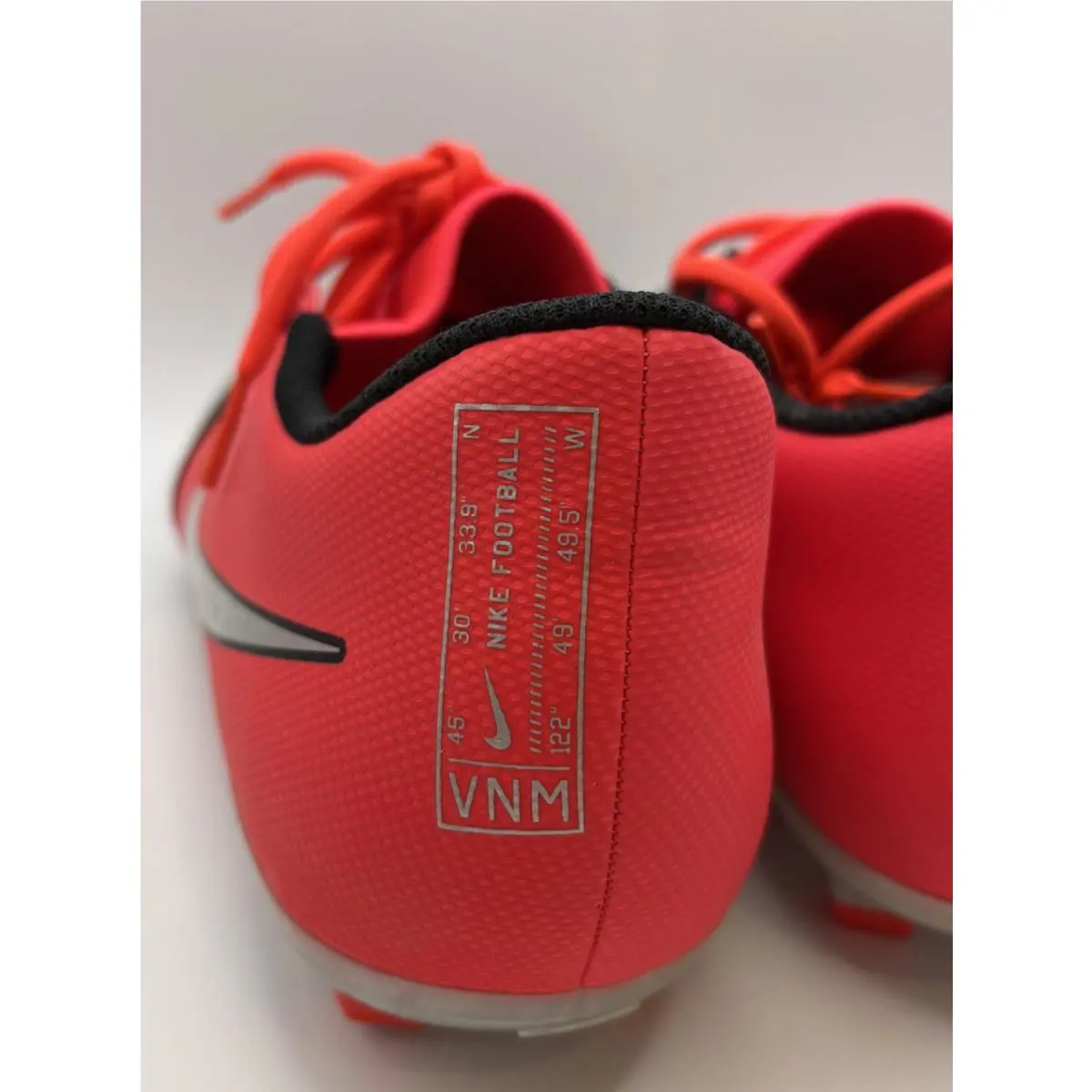 Nike shoes - Nike Phantom Venom Academy FG - A00577 606 - Laser Crimson & Metallic Silver & Black 3