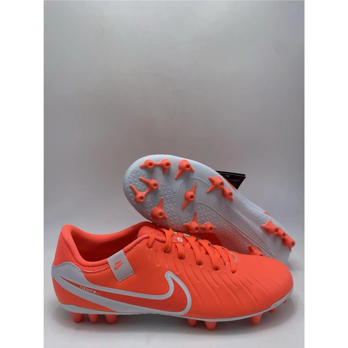 Nike Legend 10 Academy AG Hot Lava White DV4340 800 Men`s Size 10