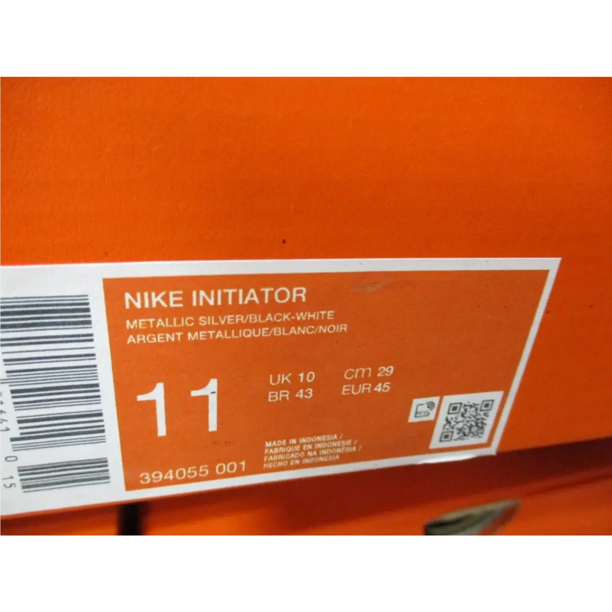 Nike shoes - Nike Initiator - Initiator - 394055-001 - Silver (UPC: 0884500516434) 11