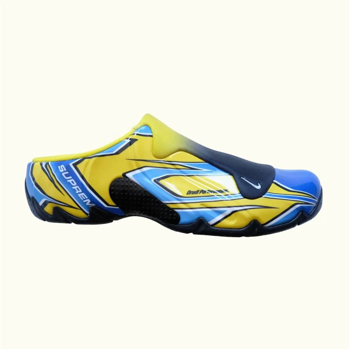 Supreme Nike Clogposite SP Opti Yellow Blue FN0289 700 FW24 Mens SZ 10