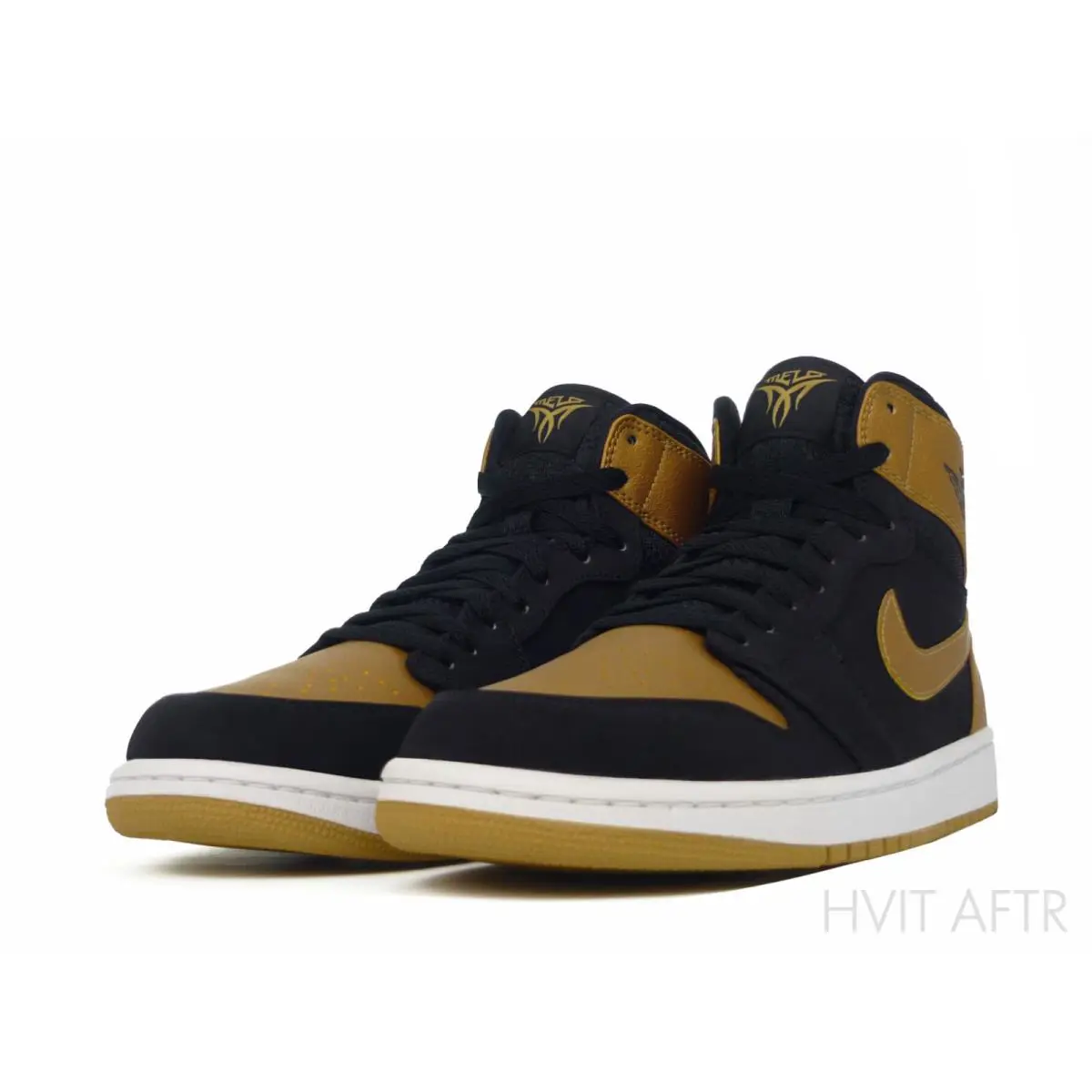Nike shoes - Air Jordan 1 Retro High - 332550-026 - Black/Metallic Gold/White (UPC: 888408077165) 2