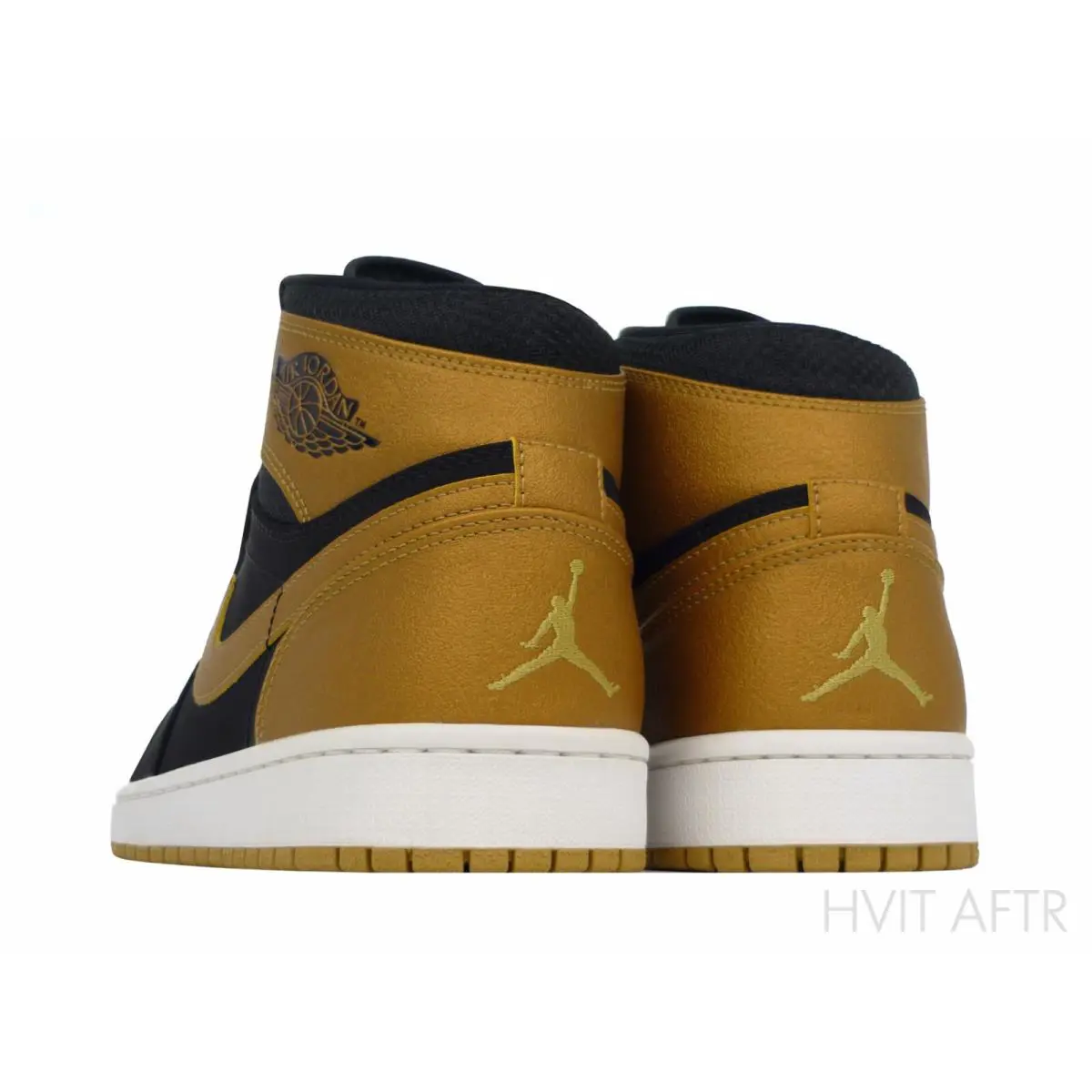 Nike shoes - Air Jordan 1 Retro High - 332550-026 - Black/Metallic Gold/White (UPC: 888408077165) 4