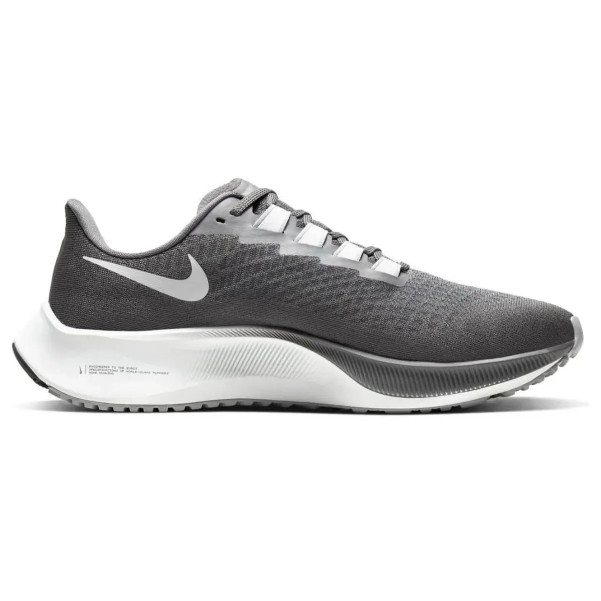 Nike Air Zoom Pegasus 37 Grey/white BQ9646-009 Men`s Size 10 - Gray
