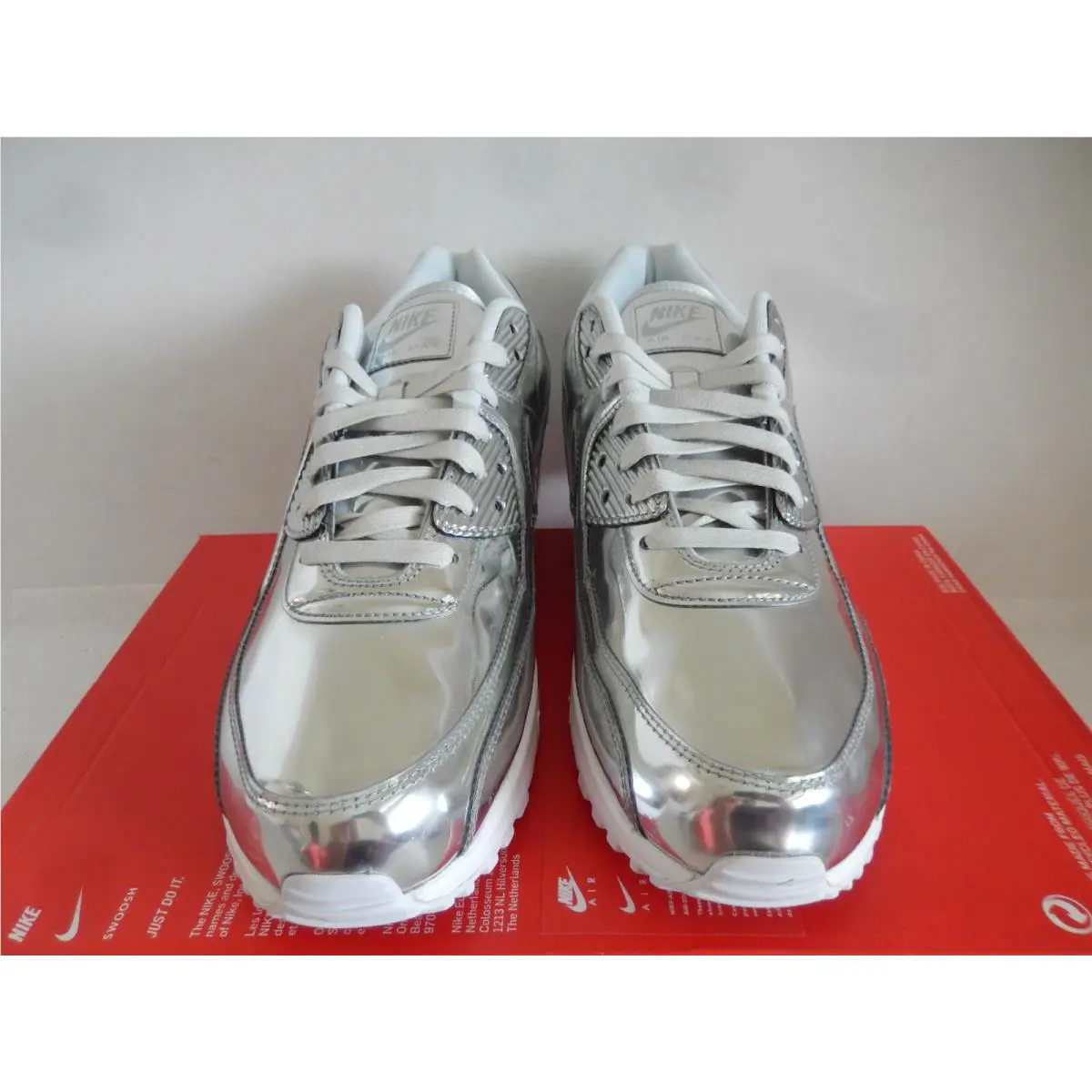 Nike shoes - Nike Air Max 90 Premium - Silver (UPC: 194272681668) 1