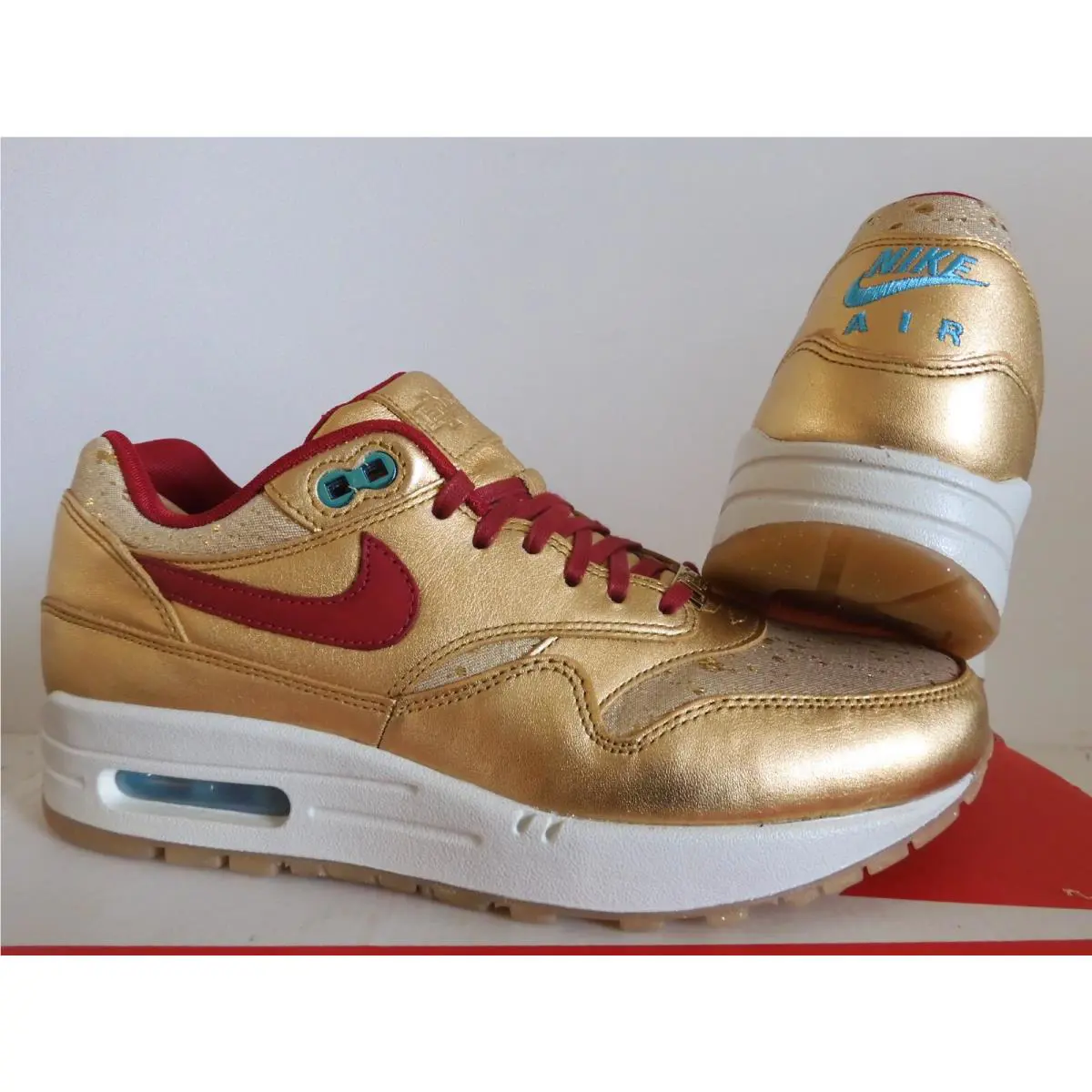 Nike shoes - Nike Air Max 1 - Air Max - 652115 700 - Gold (UPC: 887230239413) 0