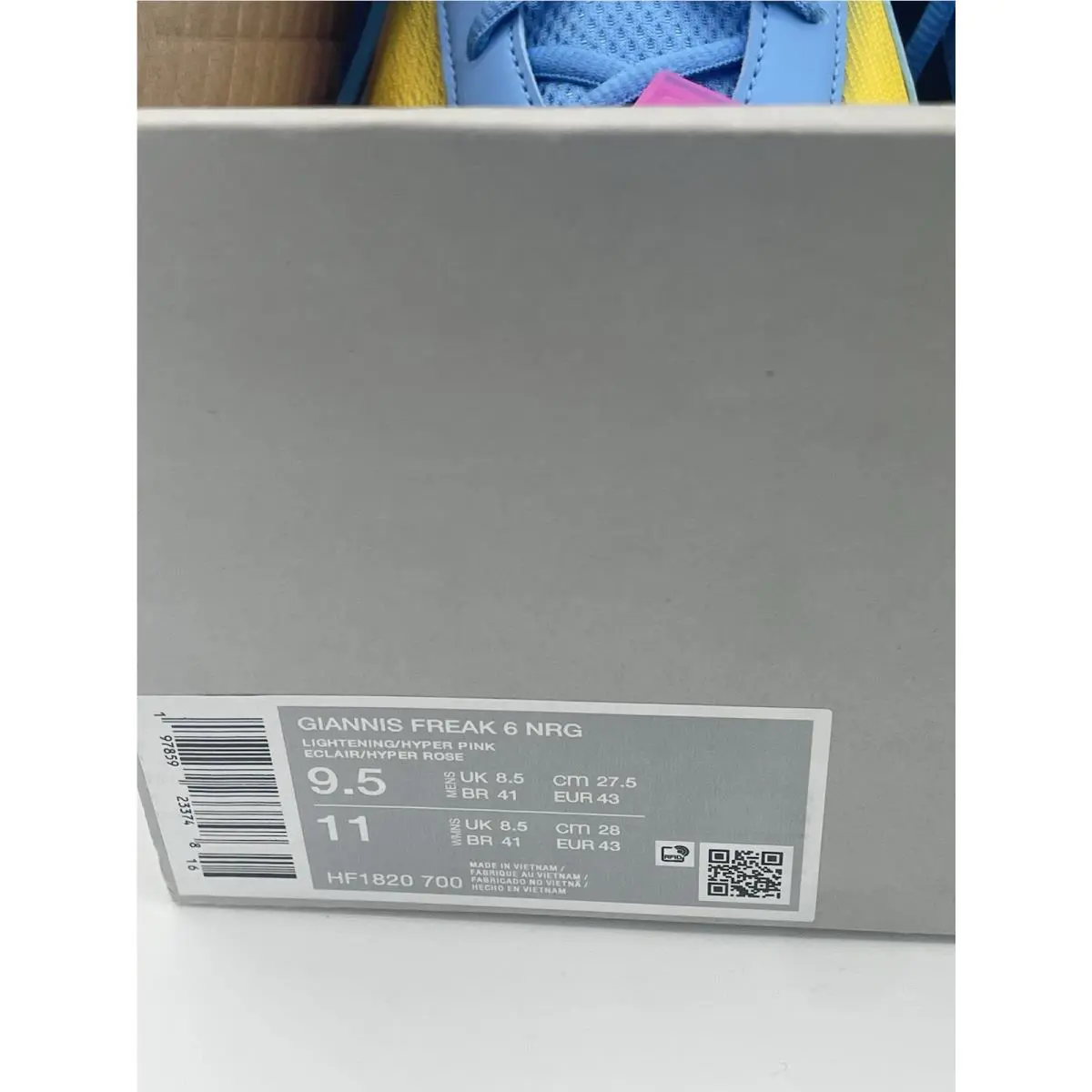 Nike shoes - Nike Giannis Freak 6 - Giannis Freak - HF1820-700 - Yellow 6