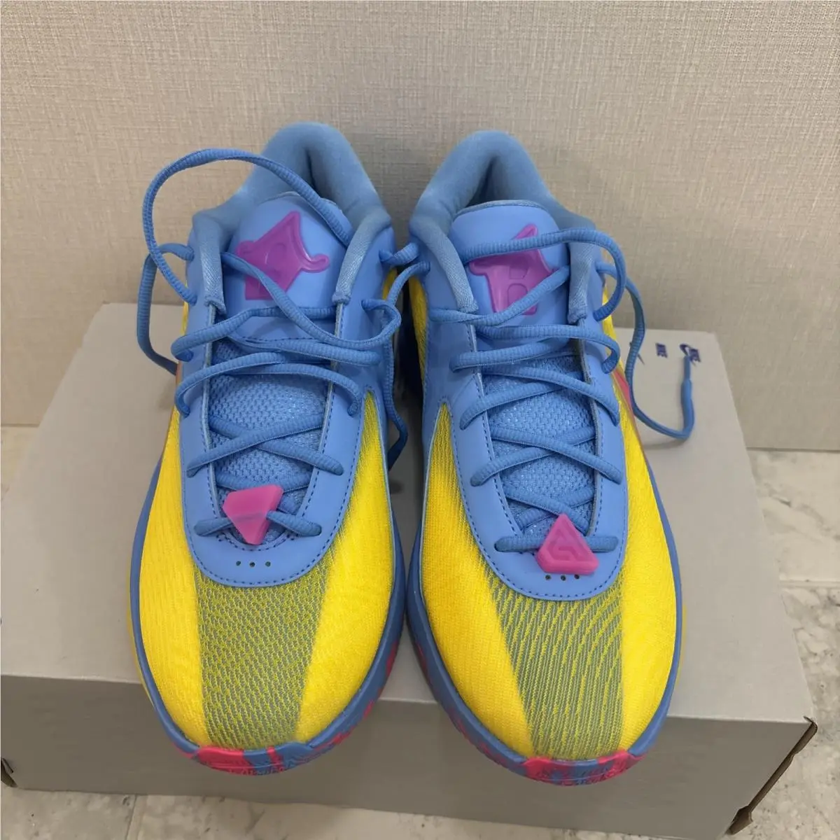 Nike shoes - Nike Giannis Freak 6 - Giannis Freak - HF1820-700 - Multicolor, Manufacturer: Lightning/University Blue/Hyper Pink 1