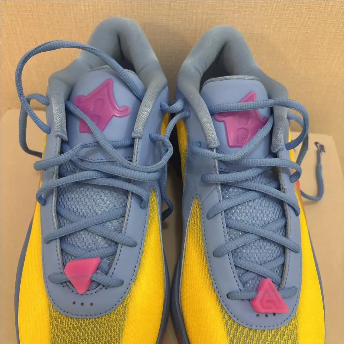 Nike shoes - Nike Giannis Freak 6 - Giannis Freak - HF1820-700 - Multicolor, Manufacturer: Lightning/University Blue/Hyper Pink 2