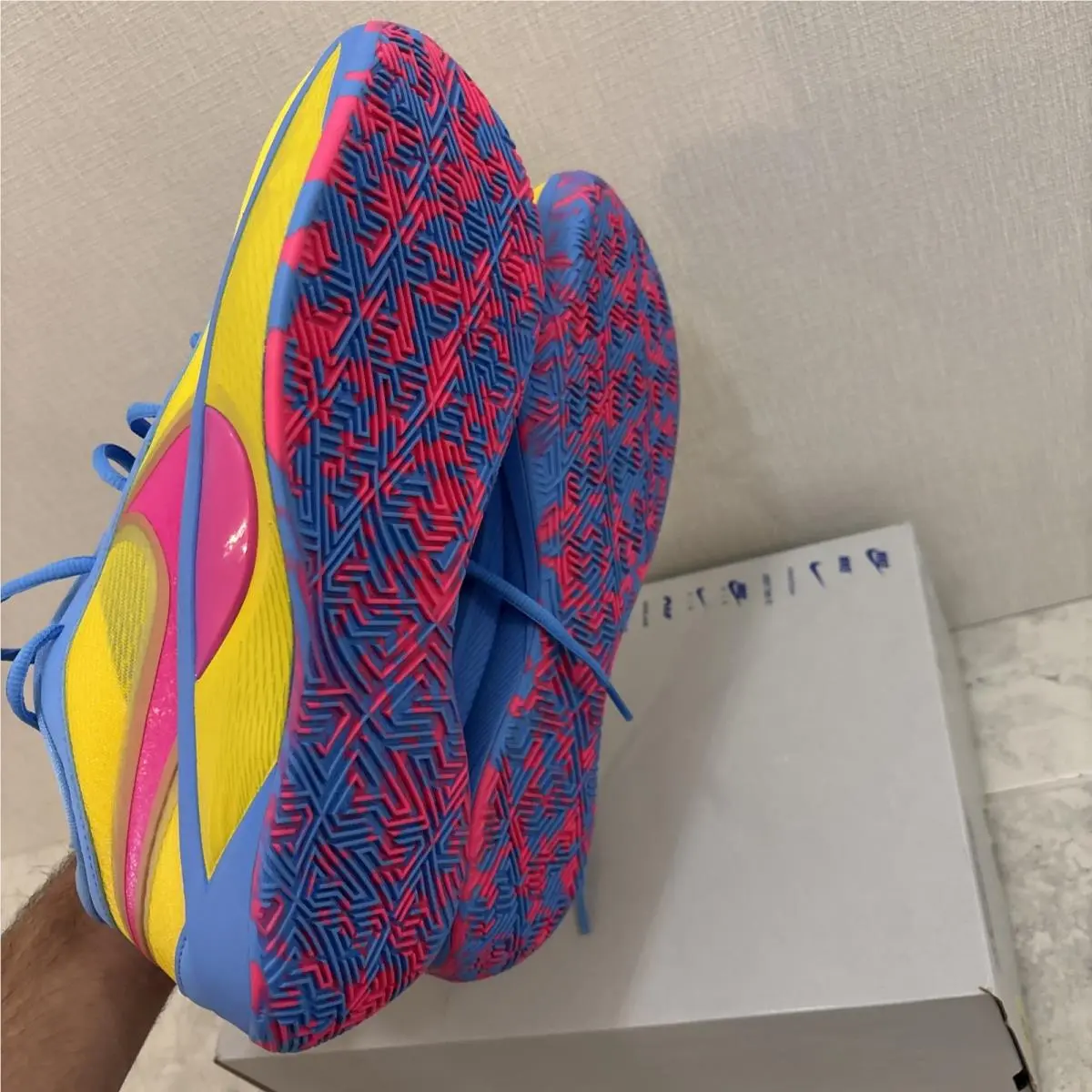 Nike shoes - Nike Giannis Freak 6 - Giannis Freak - HF1820-700 - Multicolor, Manufacturer: Lightning/University Blue/Hyper Pink 6