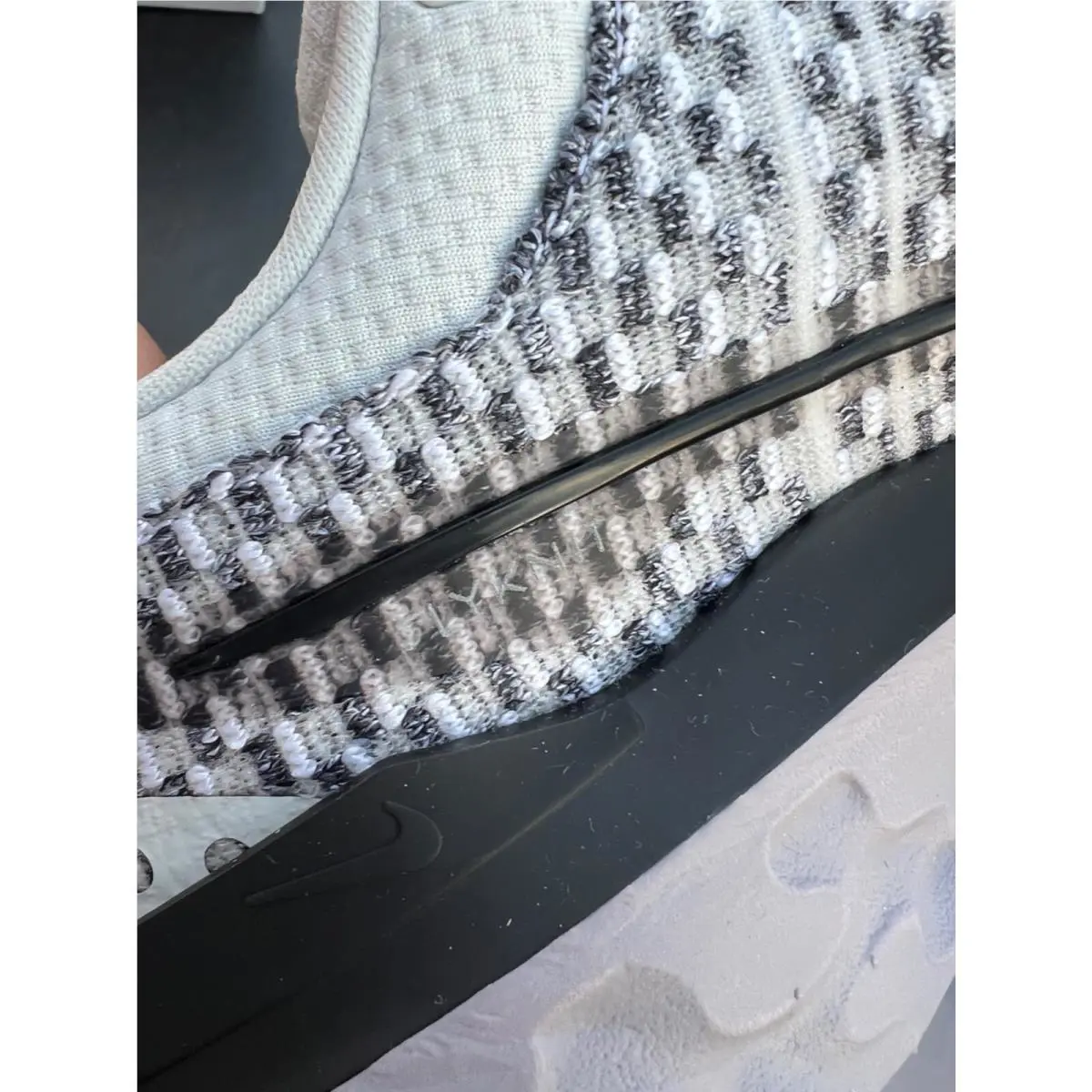 Nike shoes - Nike React Infinity Run Flyknit 3 - DO7419-002 - White and Black 6
