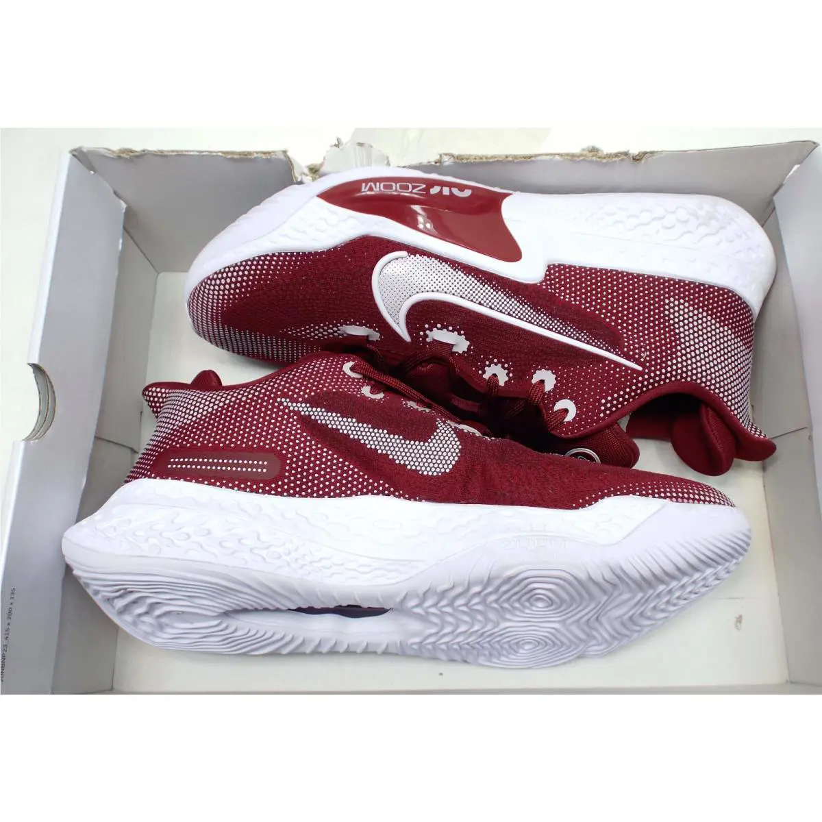 Nike shoes - Air Zoom BB NXT TB Promo - CK5879-001 - Team Red & White 3