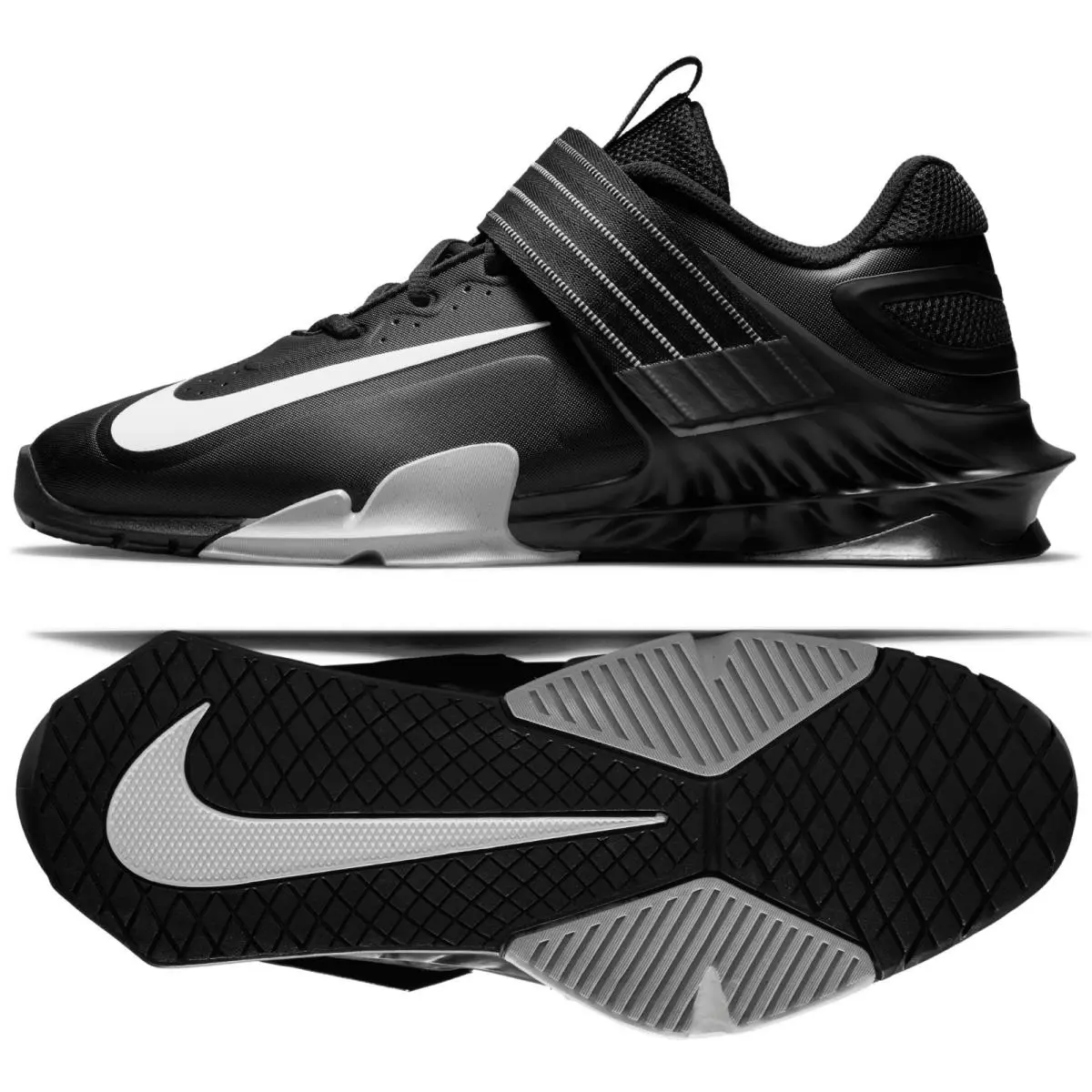 Nike Savaleos Black/grey Fog/white CV5708-010 Men`s Weightlifting Shoes Sz 7