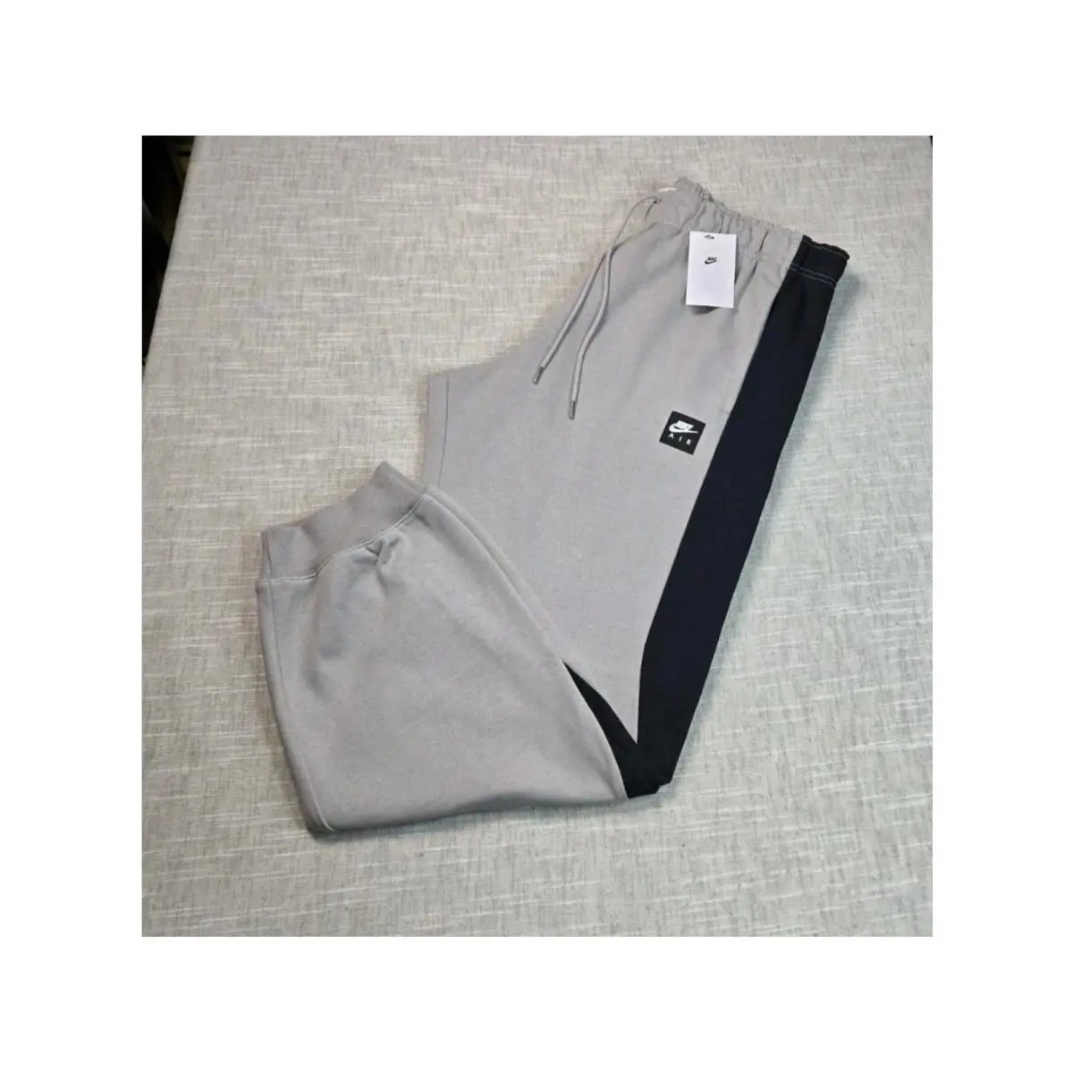 Nike clothing - NIKE Air Jogger Pants Heavyweight Fleece - HJ0291-008 - Light Army Black 0