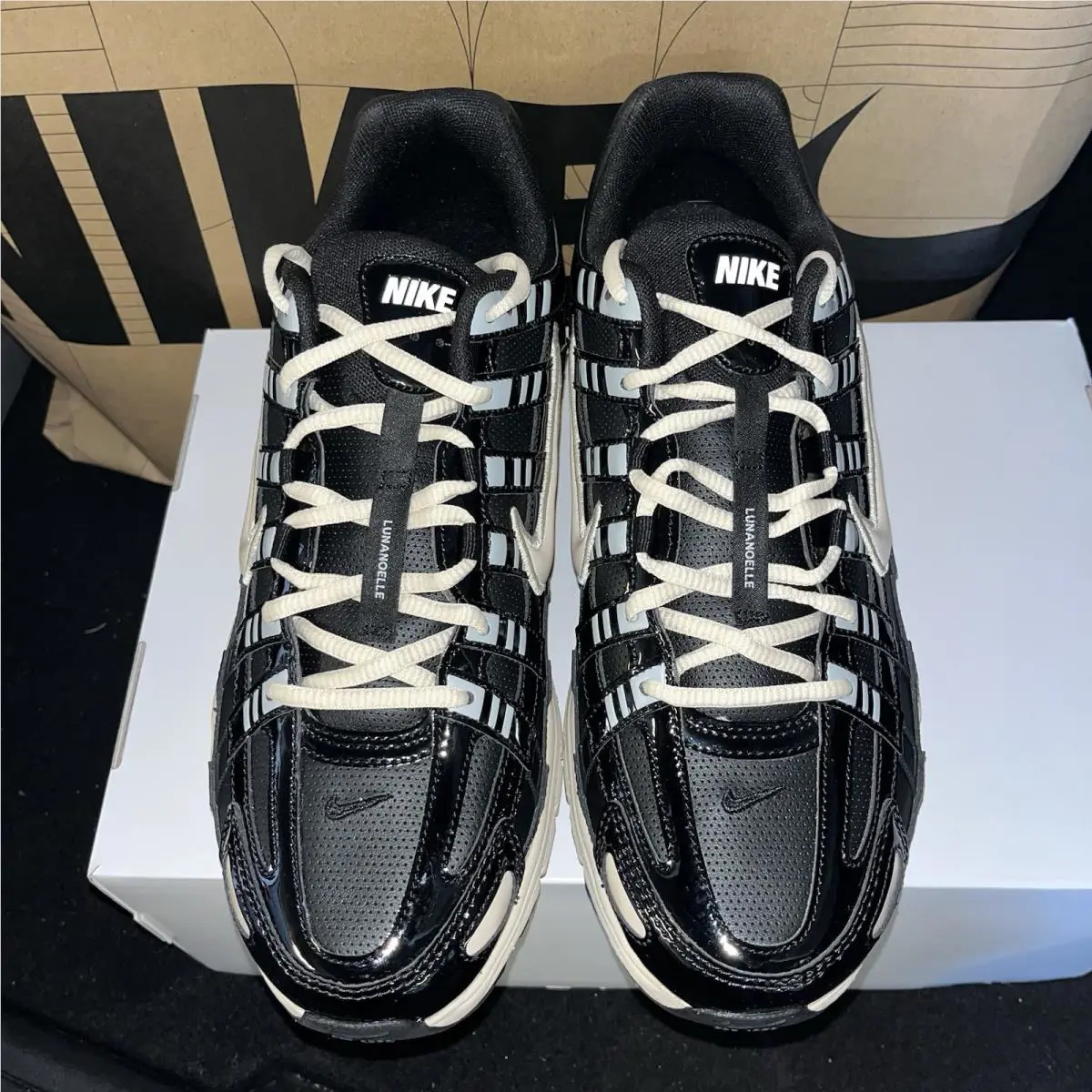 Nike shoes - Nike P-6000 - IB4455-900 - Black, Manufacturer: Black/Metallic Silver/Grey/Summit White/Iridescent (UPC: 197861820134) 1
