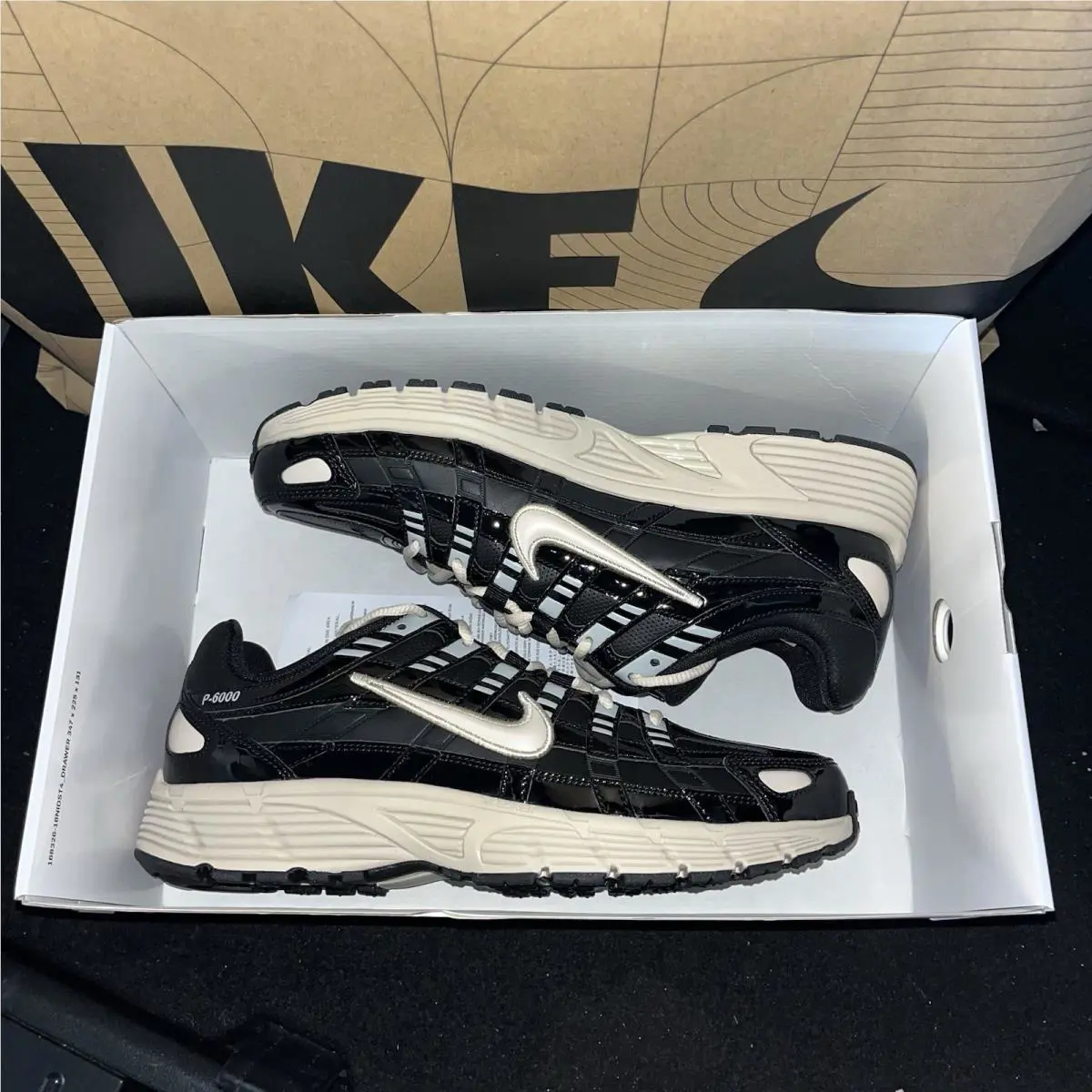 Nike shoes - Nike P-6000 - IB4455-900 - Black, Manufacturer: Black/Metallic Silver/Grey/Summit White/Iridescent (UPC: 197861820134) 4
