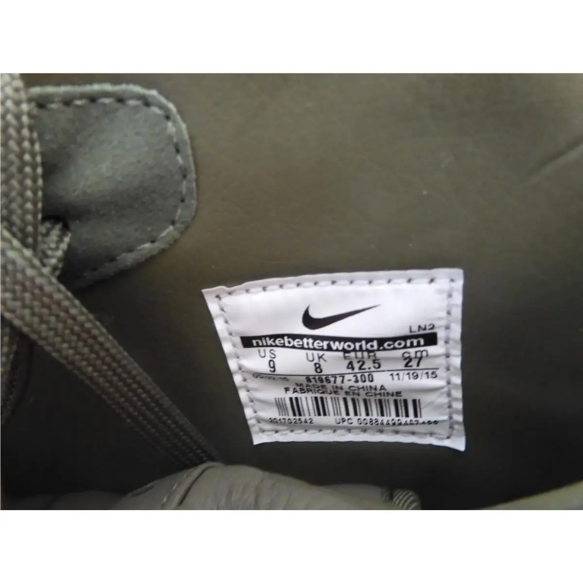 Nike shoes - Nike Air Force 1 Mid - 819677-300 - Green (UPC: 884499467458) 4
