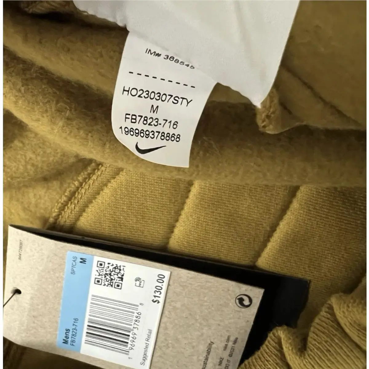 Nike clothing - Tech Fleece - Tech Fleece - FB7823716 - Yellow 6