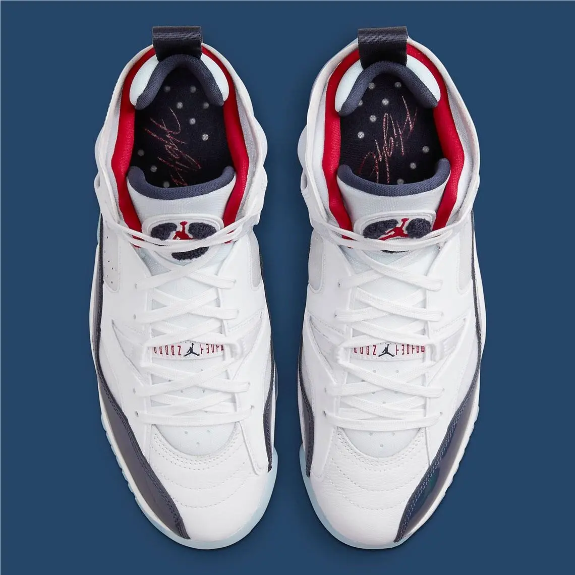 Nike shoes - Jordan Jumpman - Jumpman - DO1925-003 - White/University Red/Navy 8