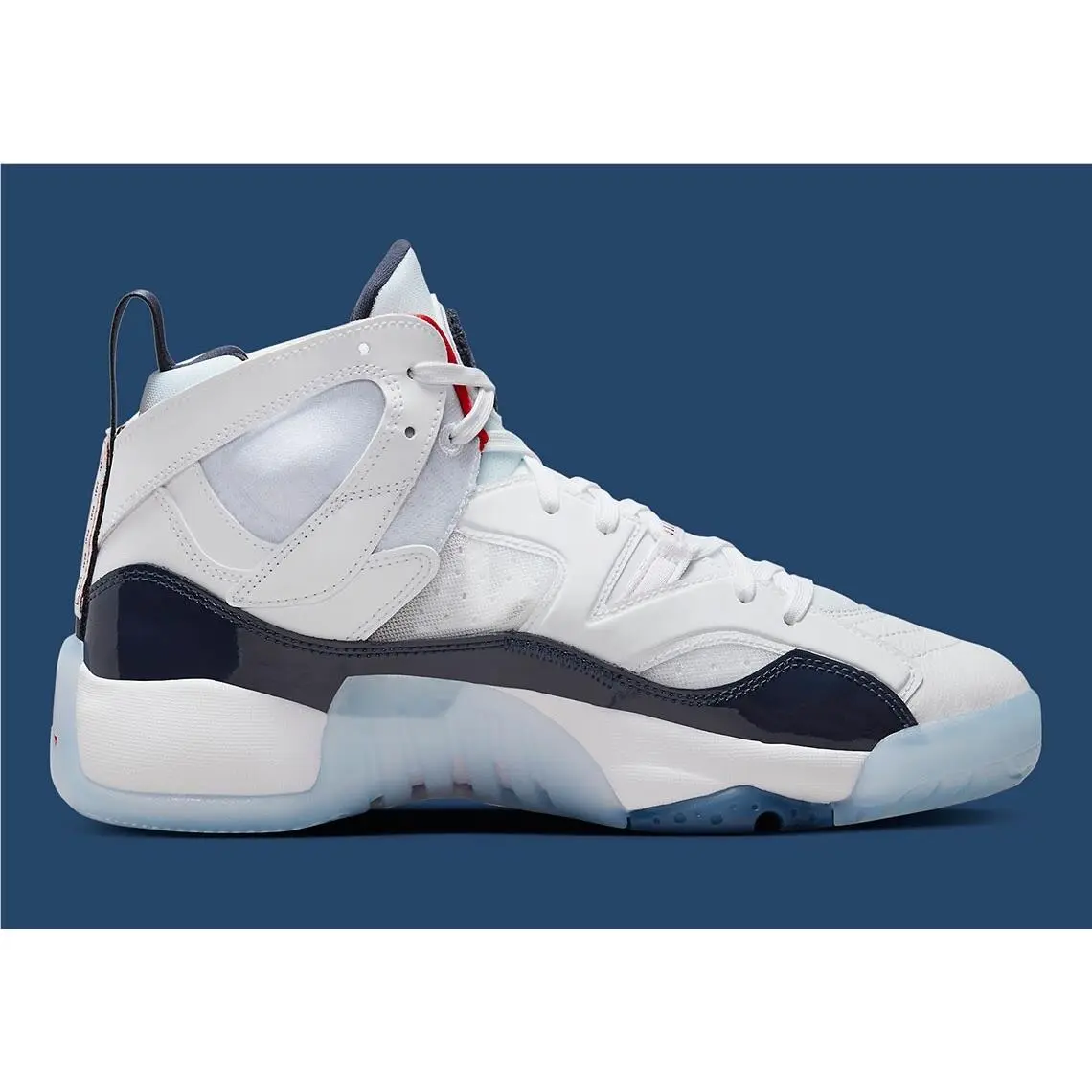Nike shoes - Jordan Jumpman - Jumpman - DO1925-003 - White/University Red/Navy 3