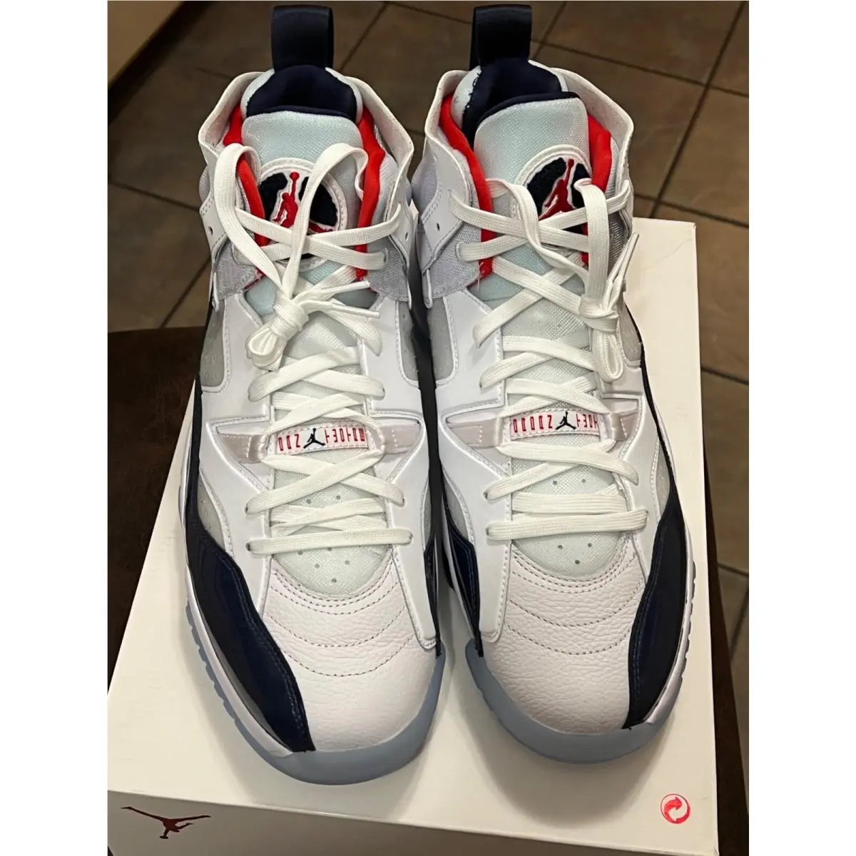 Nike shoes - Jordan Jumpman - Jumpman - DO1925-003 - White/University Red/Navy 6