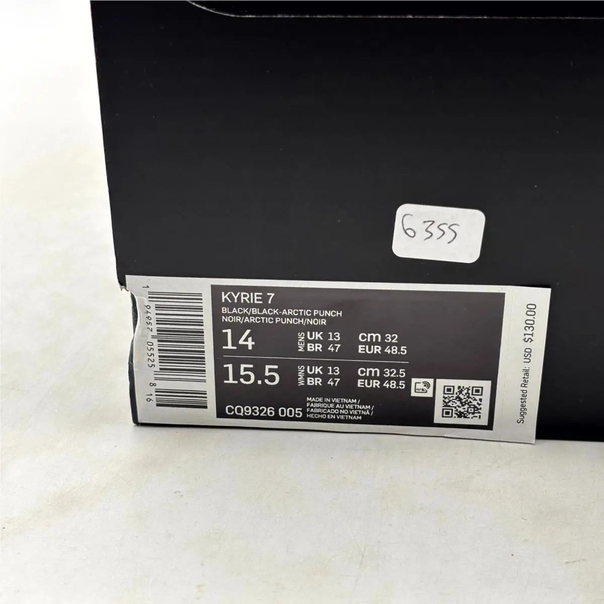 Nike shoes - Nike Kyrie 7 - Kyrie - CQ9326-005 - Black (UPC: 194957055258) 7