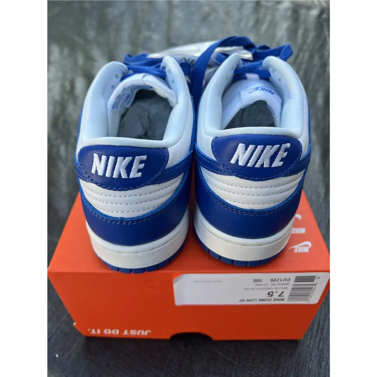 Nike shoes - Nike Dunk Low - Dunk Low - CU1726-100 - Blue 9