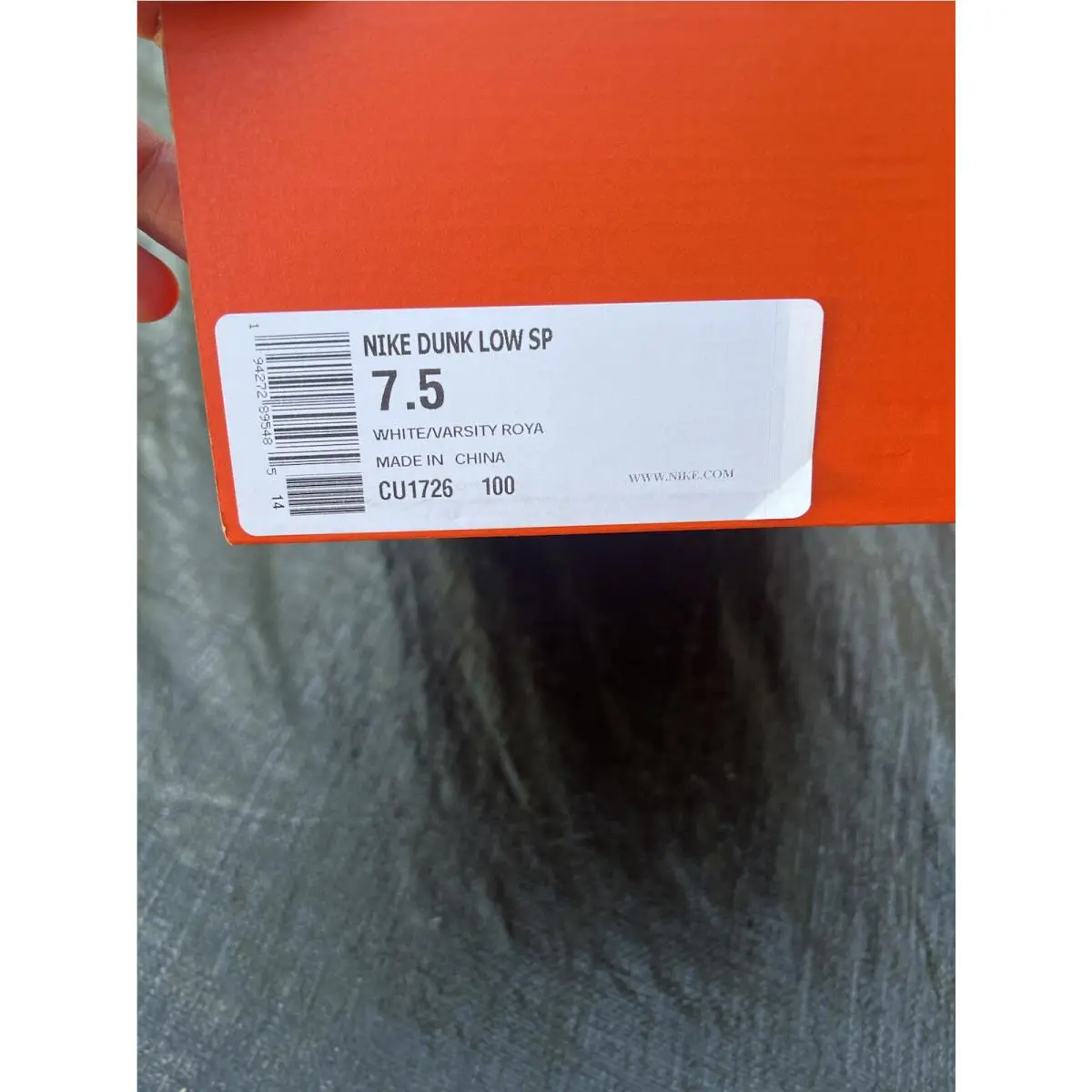 Nike shoes - Nike Dunk Low - Dunk Low - CU1726-100 - Blue 18