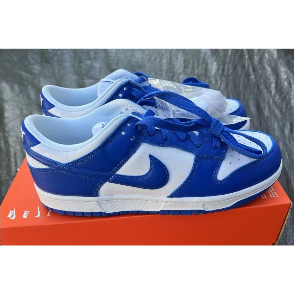 Nike shoes - Nike Dunk Low - Dunk Low - CU1726-100 - Blue 2