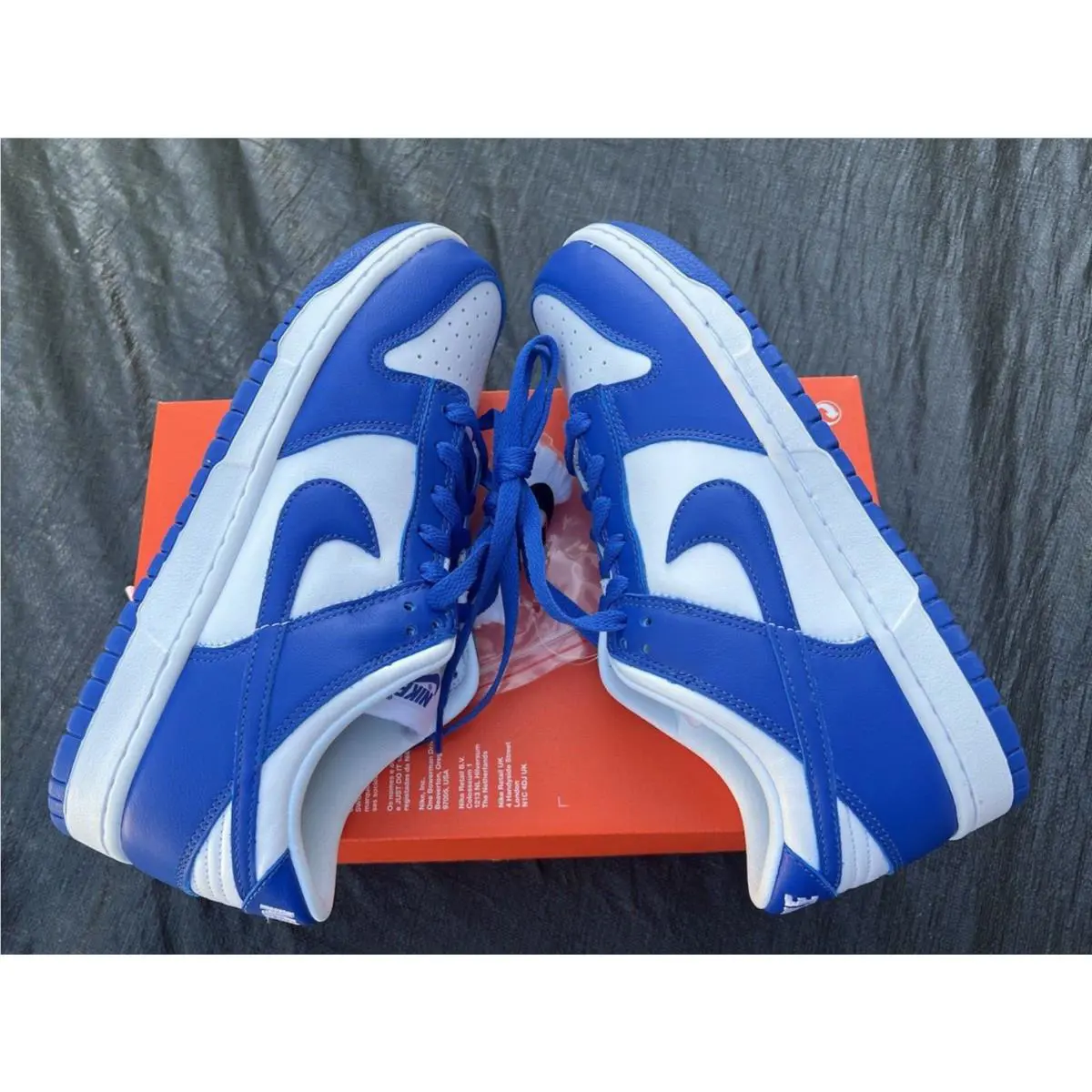 Nike shoes - Nike Dunk Low - Dunk Low - CU1726-100 - Blue 4