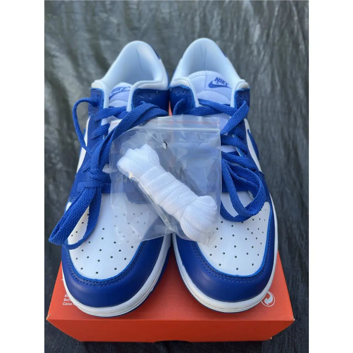 Nike shoes - Nike Dunk Low - Dunk Low - CU1726-100 - Blue 6
