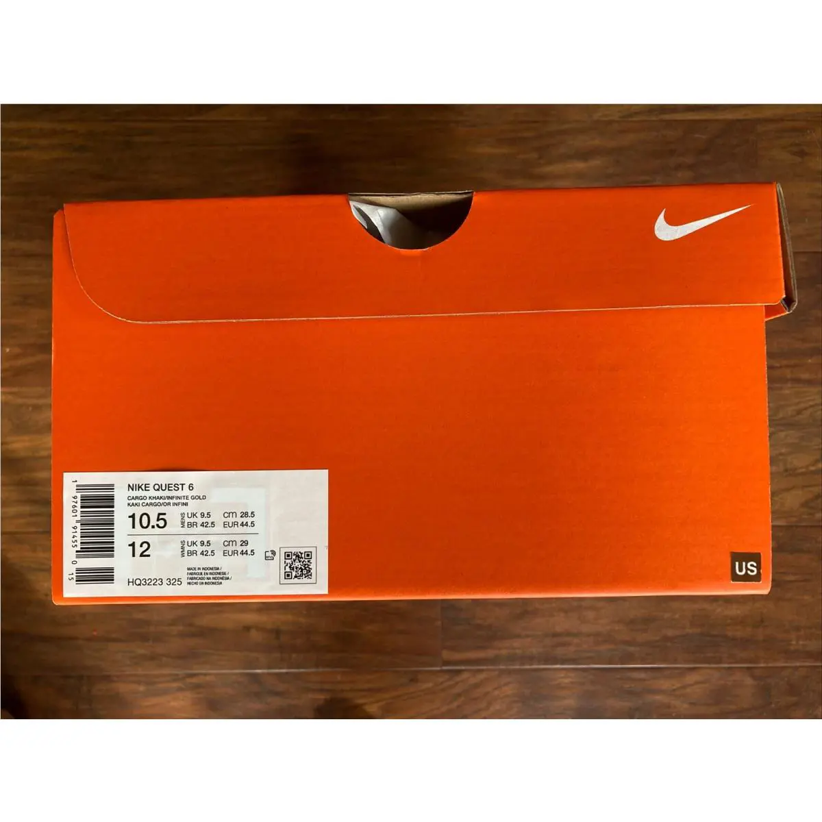 Nike shoes - Nike Quest 6 - Quest - Blue (UPC: 0197601914550) 8