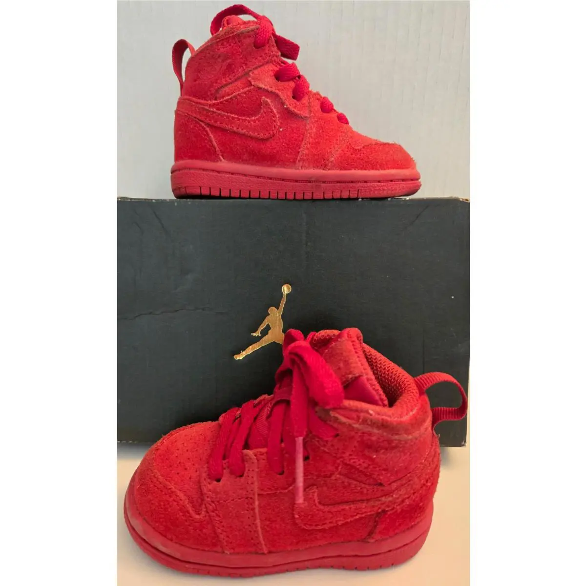 Nike shoes - Jordan 1 - Red 0