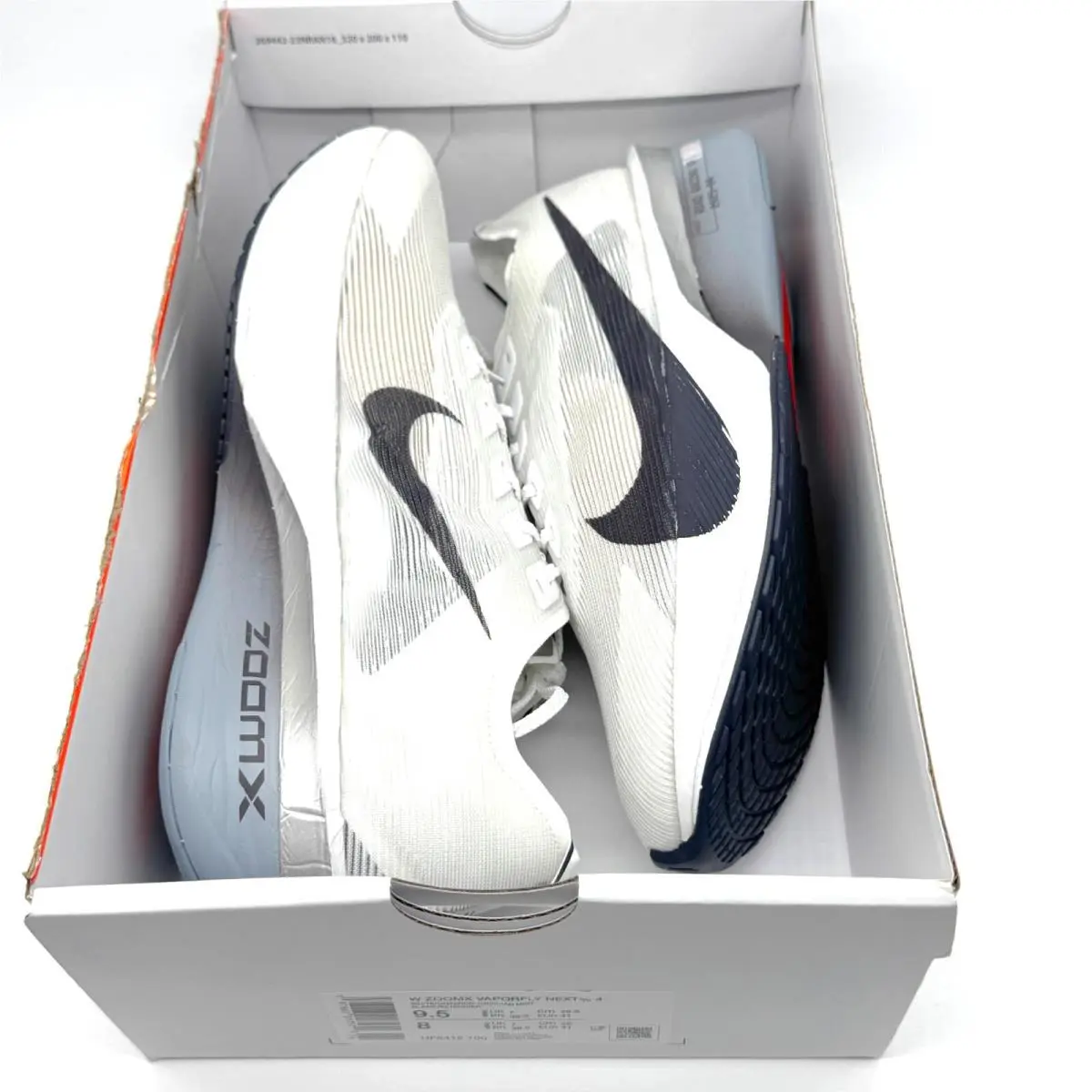 Nike shoes - Nike ZoomX Vaporfly Next% 4 - HF6412-100 - White (UPC: 197863017570) 8