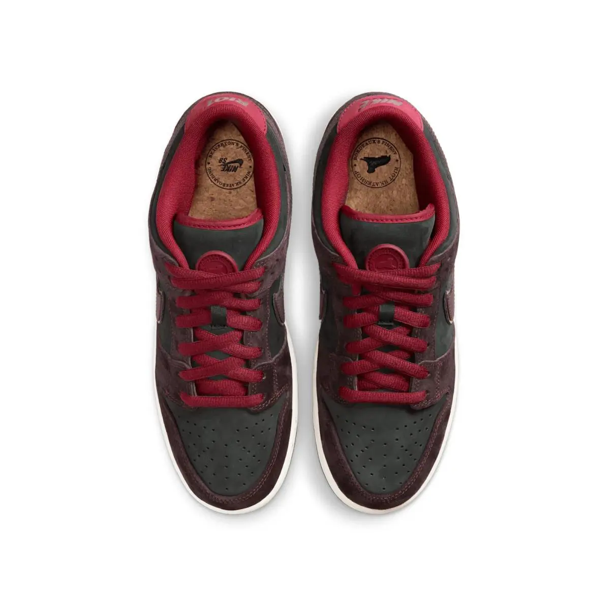Nike shoes - Nike RIOT Skateshop x Dunk Low Pro SB QS - Red 3