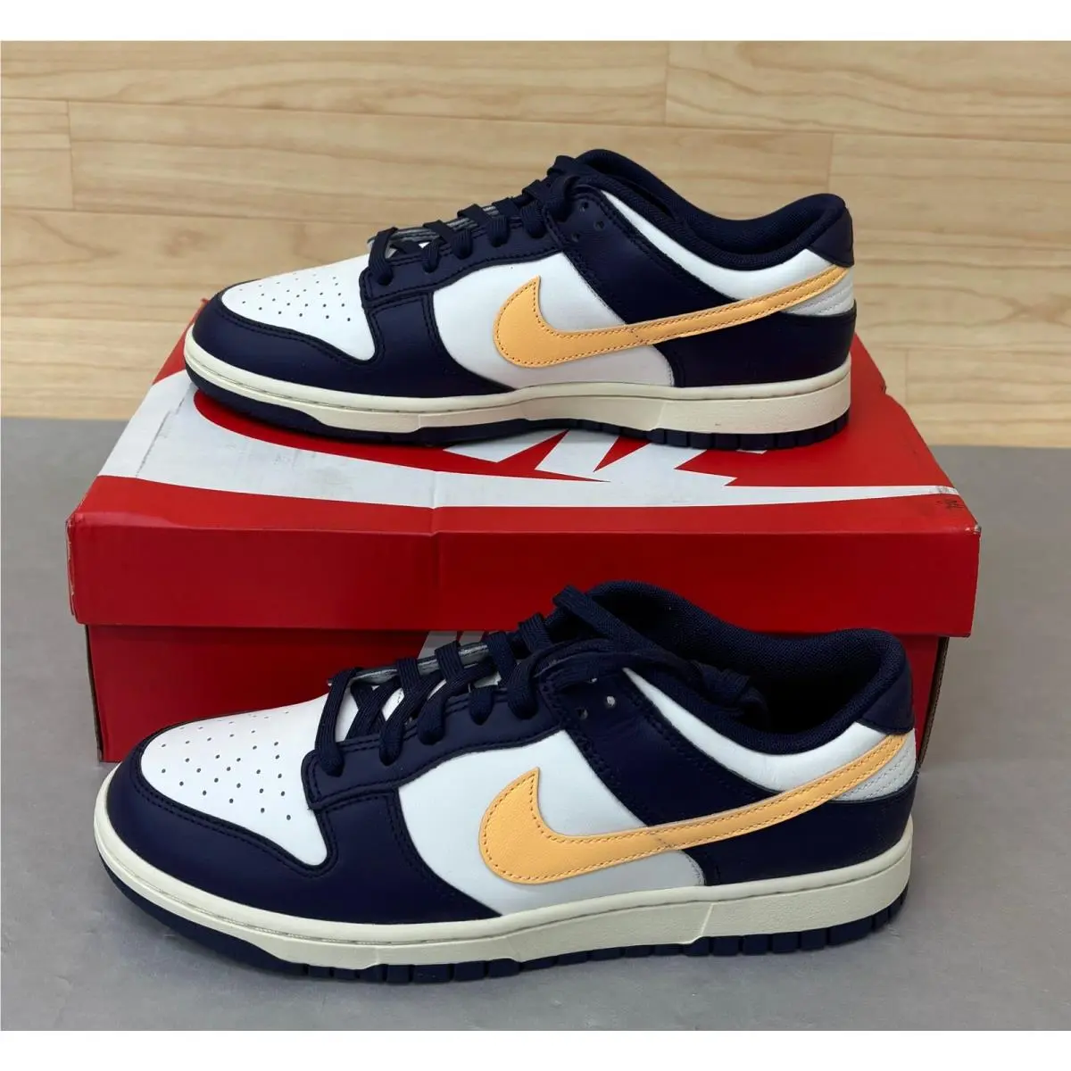 Nike shoes - Nike Dunk Retro Low - Dunk Retro Low - Sail/Melon Tint-Coconut Milk 1