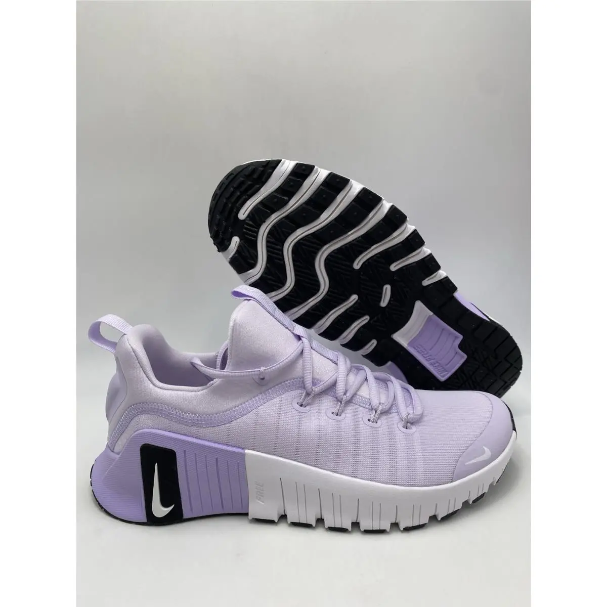 Nike W Free Metcon 6 Barely Grape White Lilac Bloom FJ7126 500 Women`s Sz 10