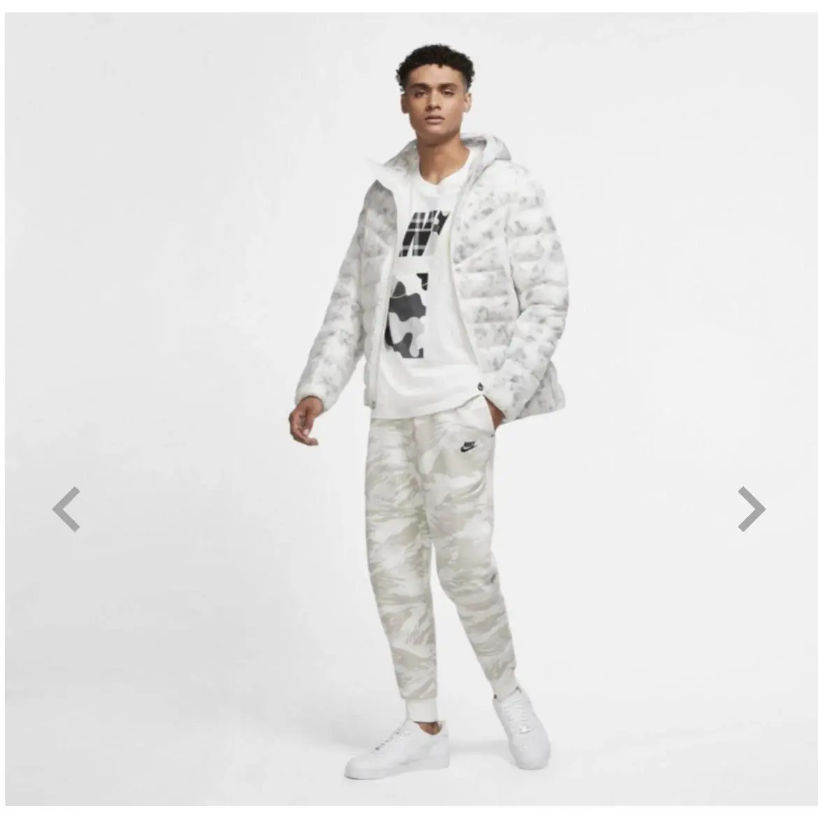 Nike clothing - SHIELD - SHIELD - White (UPC: 0194494703025) 3