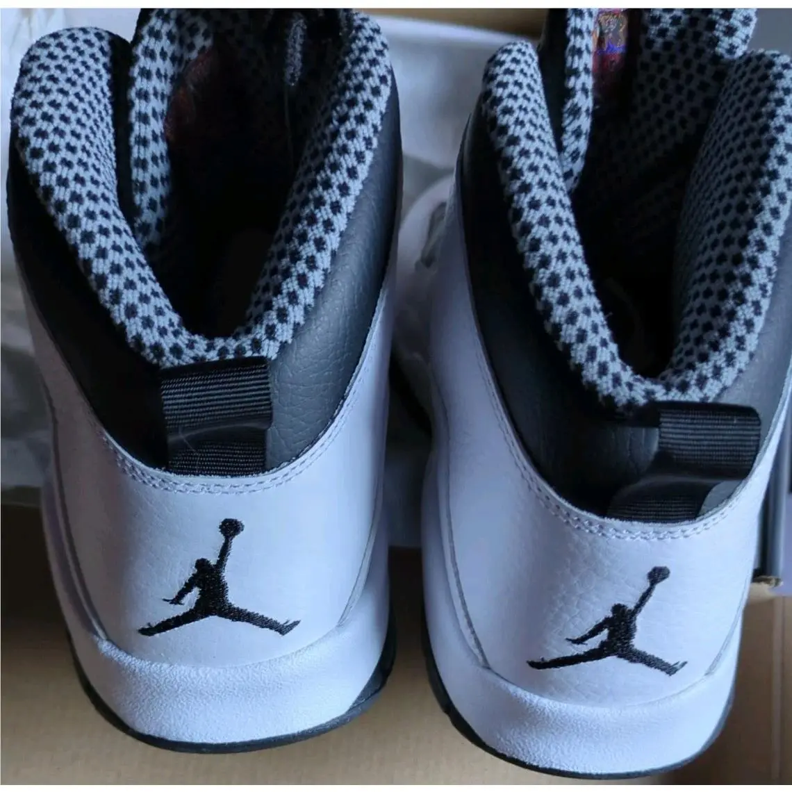 Nike shoes - Air Jordan 10 - Air - HJ6779-104 - White, Manufacturer: White/Black/Light Steel Grey/Dark Powder Blue 8