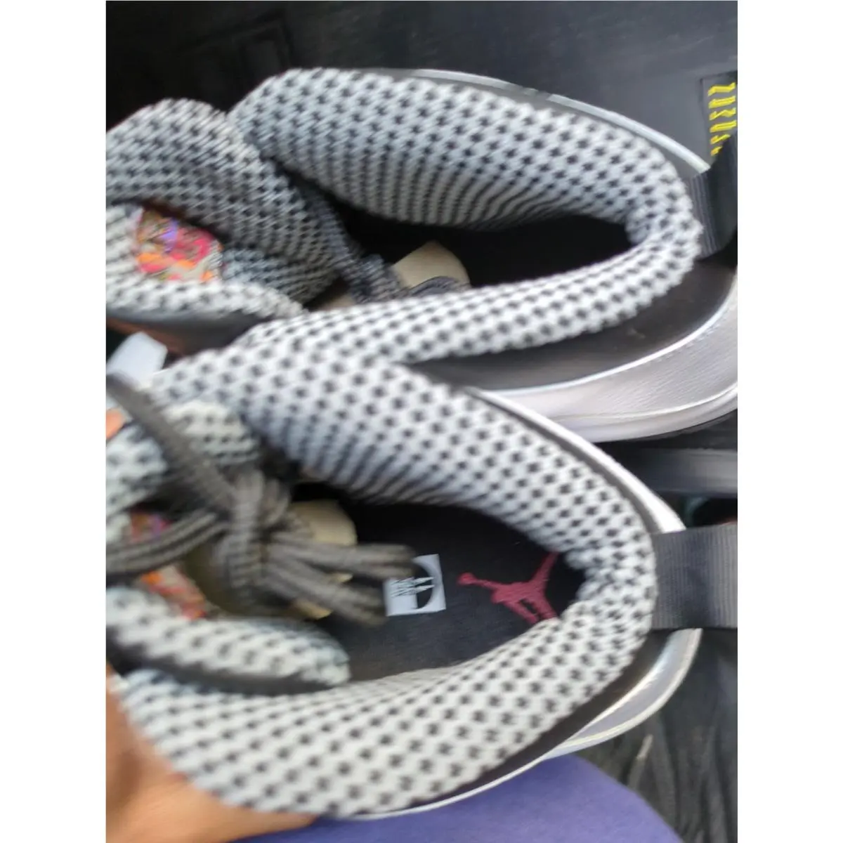 Nike shoes - Air Jordan 10 - Air - HJ6779-104 - White, Manufacturer: White/Black/Light Steel Grey/Dark Powder Blue 6