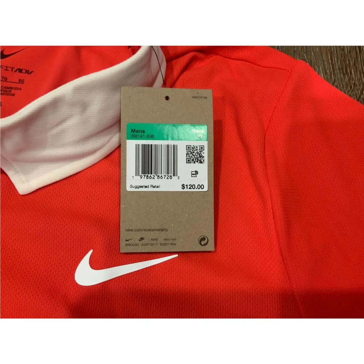 Nike clothing - Nike Court Advantage Slam - Court Advantage Slam - IB8141696 - Red 1