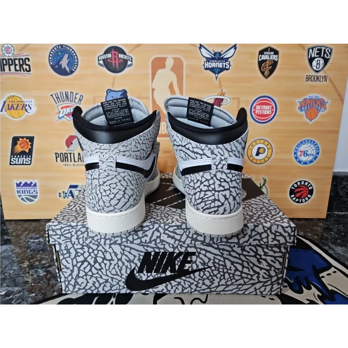 Nike shoes - Air Jordan 1 - Air - FD1437 052 - Gray 2