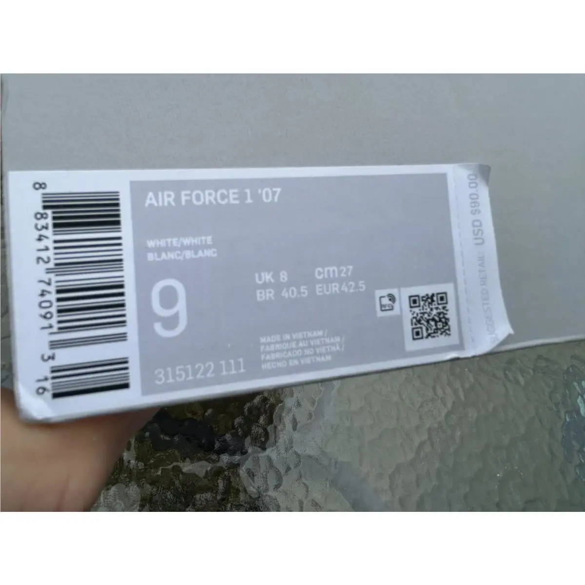 Nike shoes - Nike Air Force 1 - Air Force - White 10