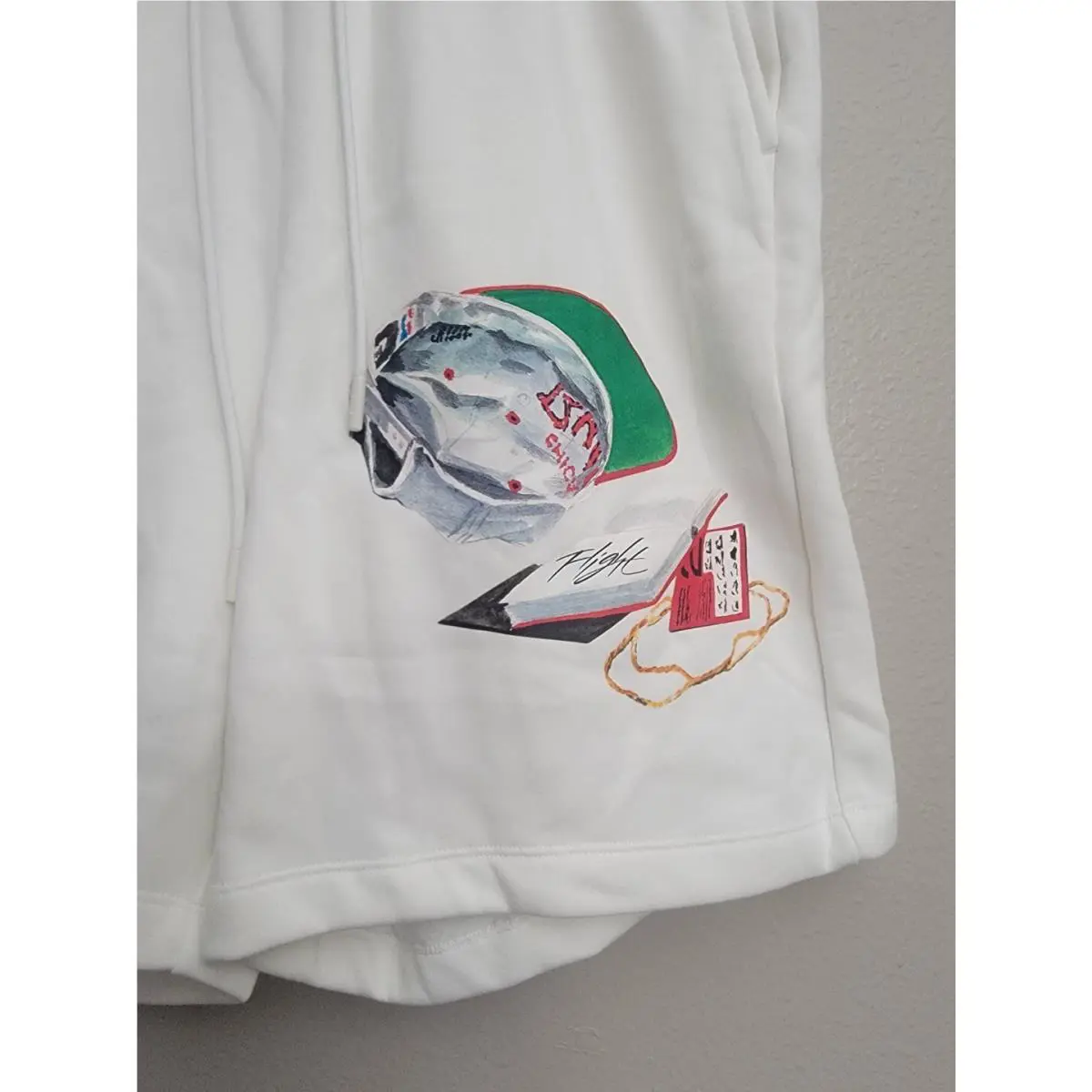Nike clothing - Air Jordan Artist Series Fleece Shorts - DQ7542-133 - Sail (UPC: 195871662447) 1