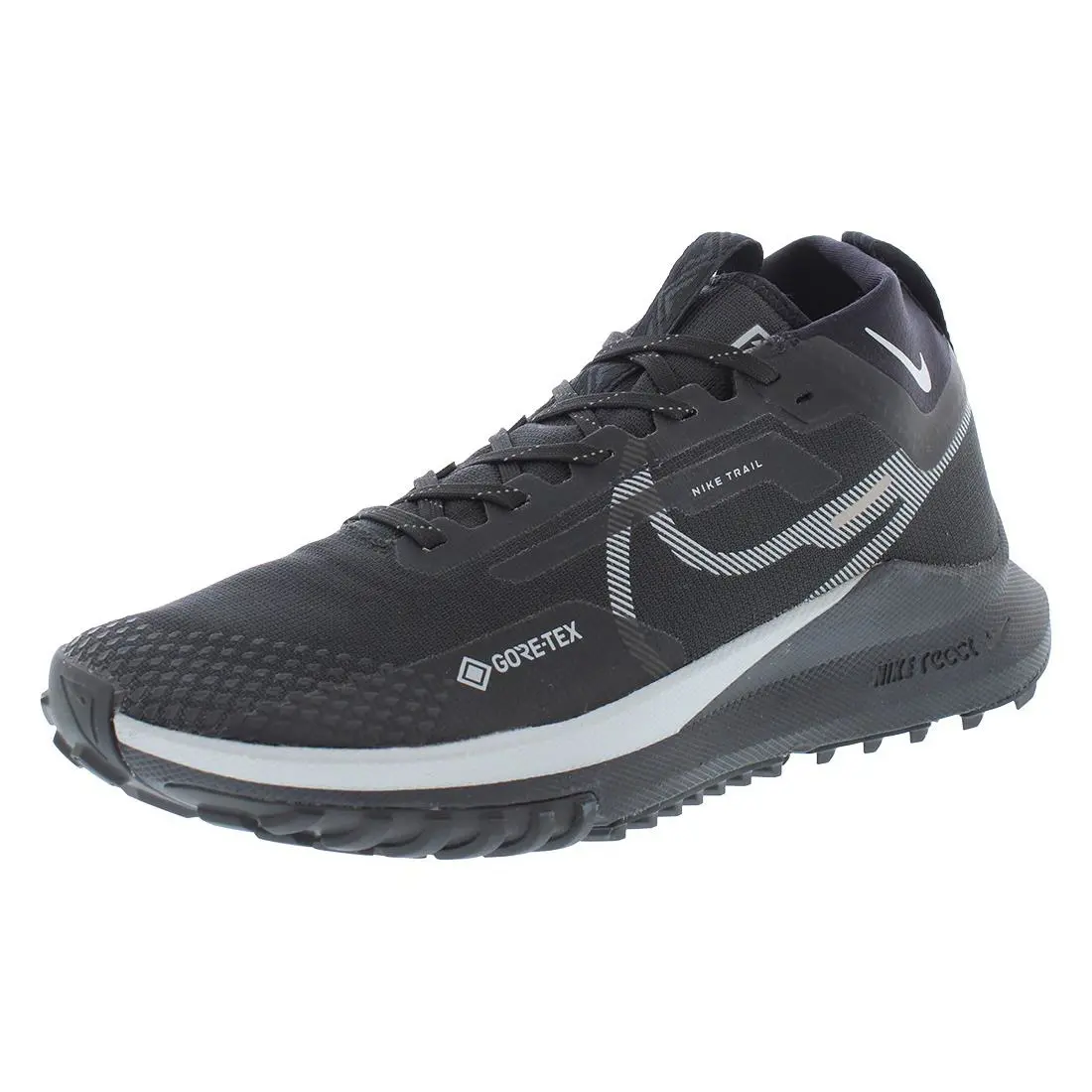 Nike Pegasus Trail 4 Gore-tex Nby Black/silver Men Size 11 DJ7926-001 Mismatched - Black