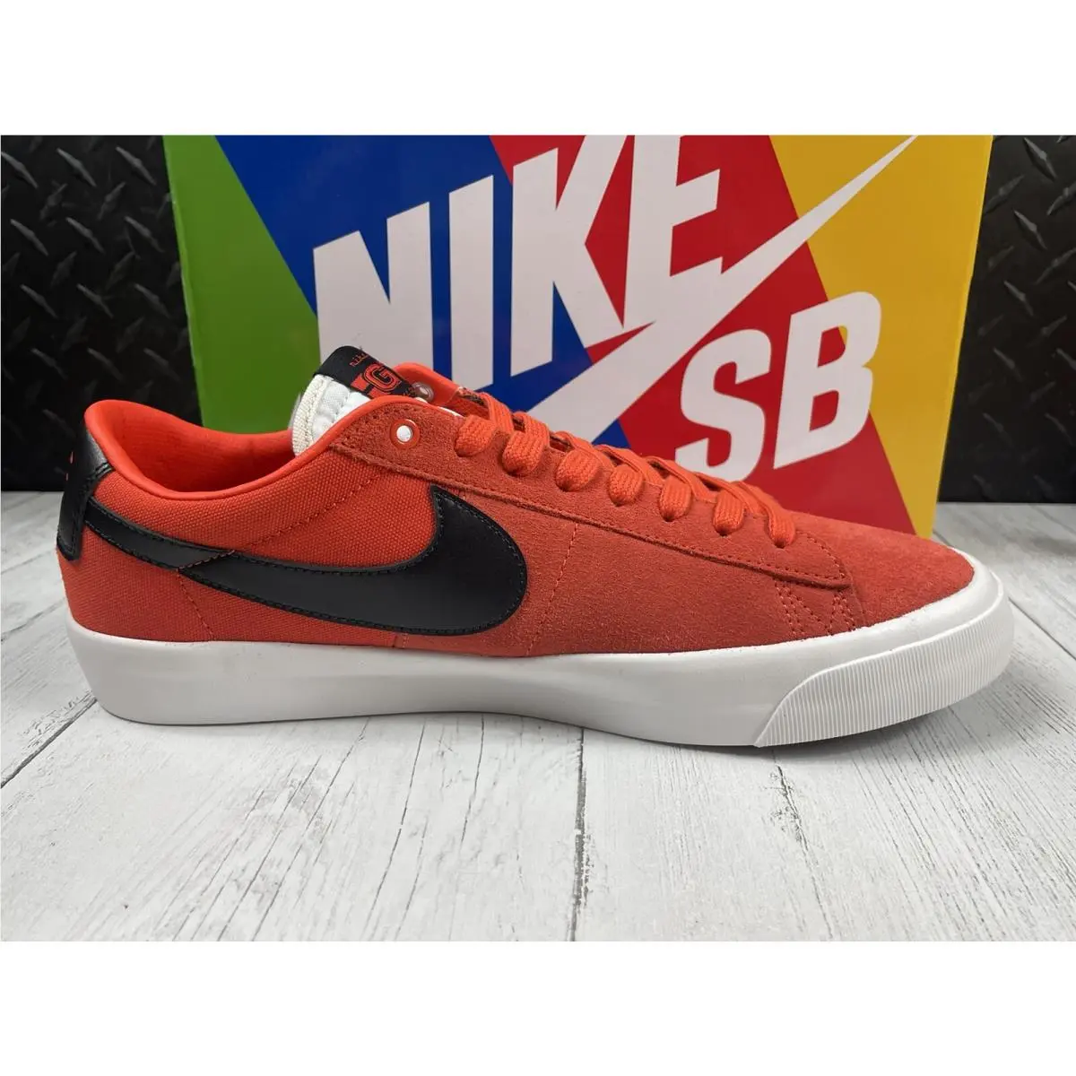Nike shoes - Sb Zoom Blazer Low Pro Gt Hk - Dr9103800 - Orange (UPC: 0196148843781) 8